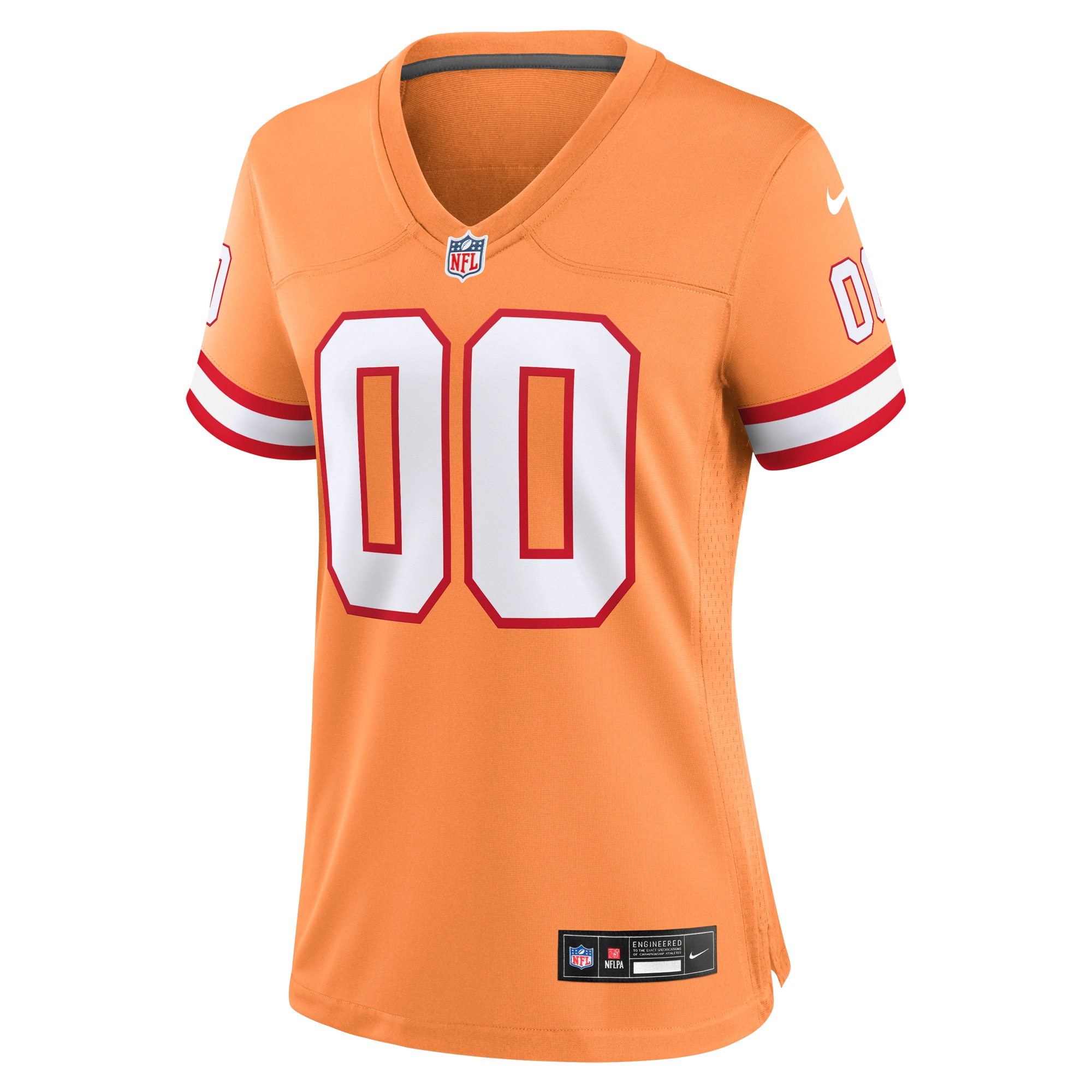 Tampa Bay Buccaneers Nike Women’s Custom Throwback Game Jersey – Orange Clowdercats