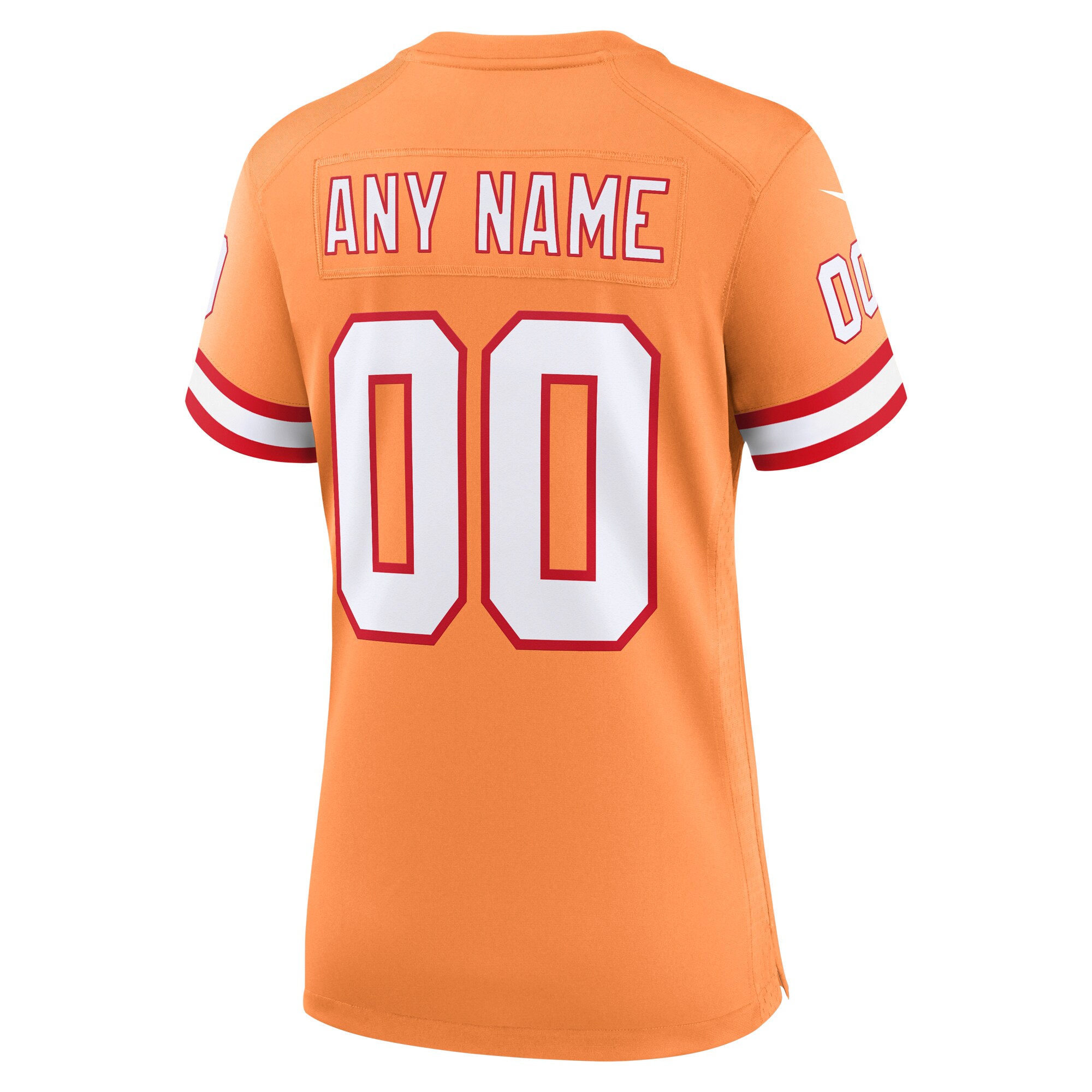 Tampa Bay Buccaneers Nike Women’s Custom Throwback Game Jersey – Orange Clowdercats