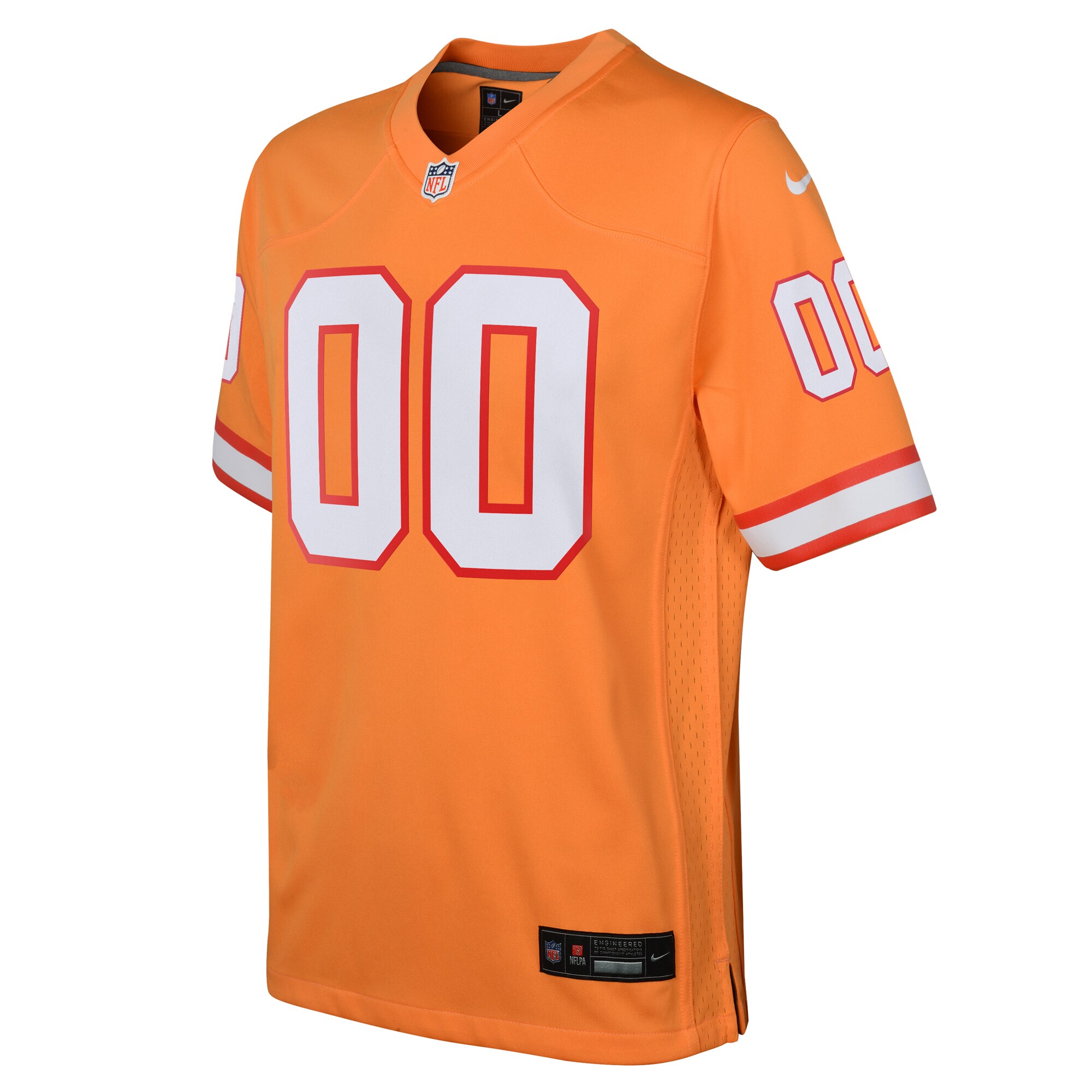 Tampa Bay Buccaneers Nike Youth Custom Throwback Game Jersey – Orange Clowdercats