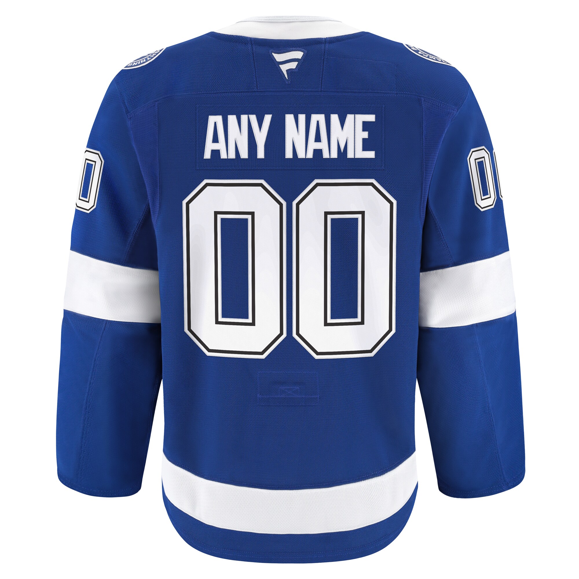 Tampa Bay Lightning Fanatics Home Authentic Pro Custom Jersey – Blue Clowdercats