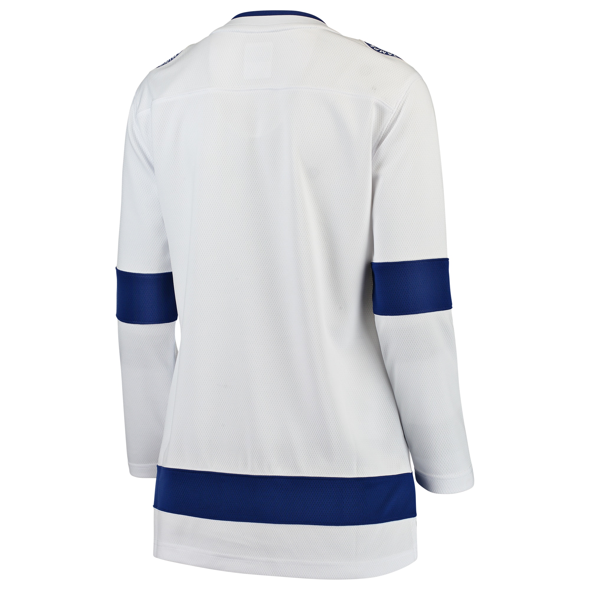Tampa Bay Lightning Fanatics Women’s Away Breakaway Jersey – White Clowdercats