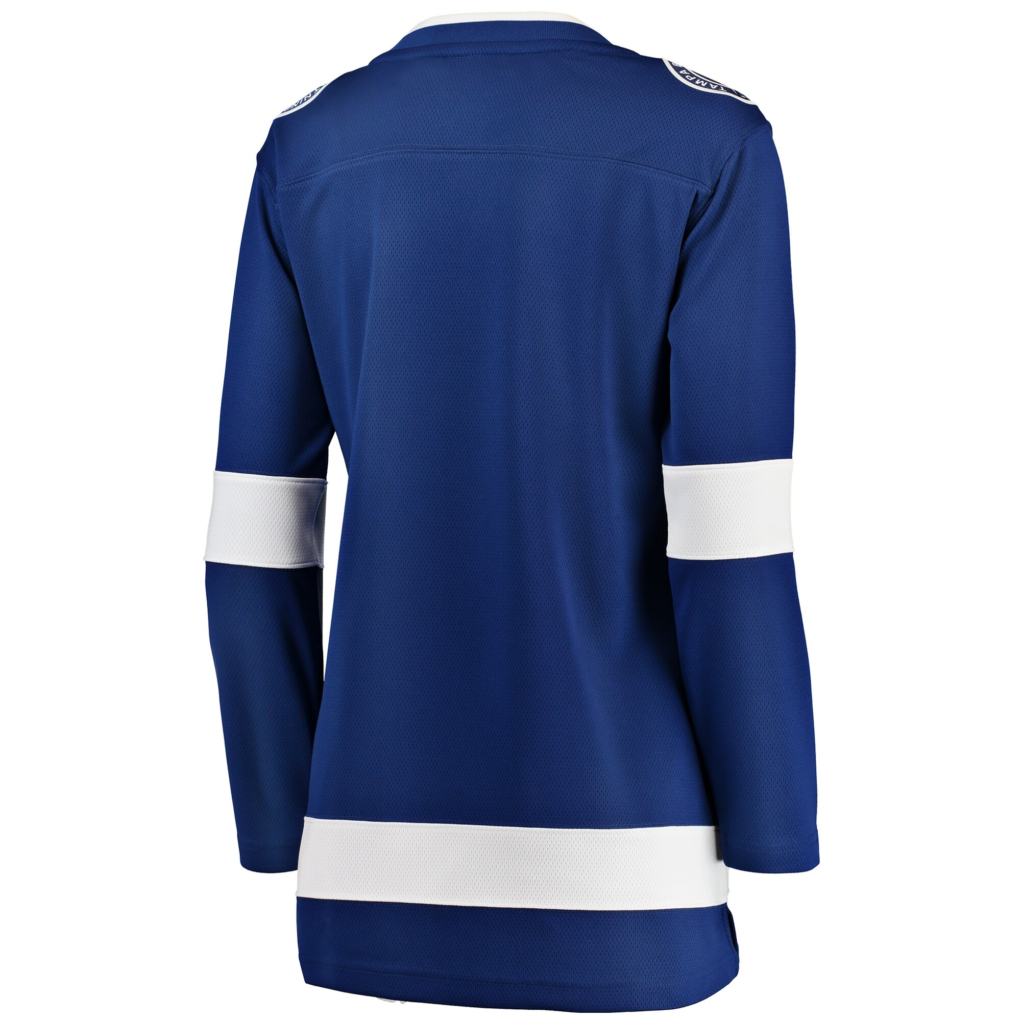 Tampa Bay Lightning Fanatics Women’s Home Breakaway Jersey – Blue Clowdercats