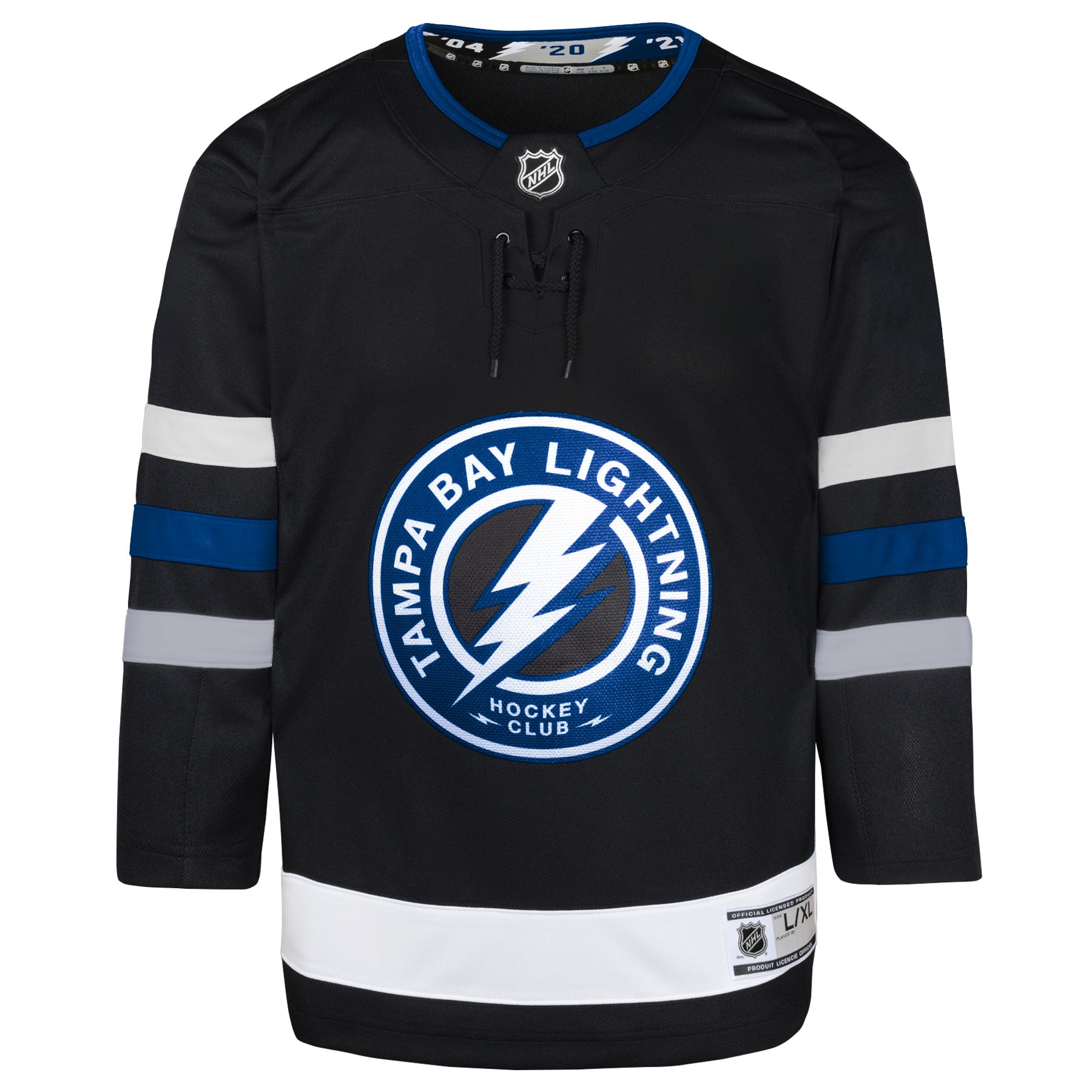 Tampa Bay Lightning Youth Alternate Premier Jersey – Black Clowdercats