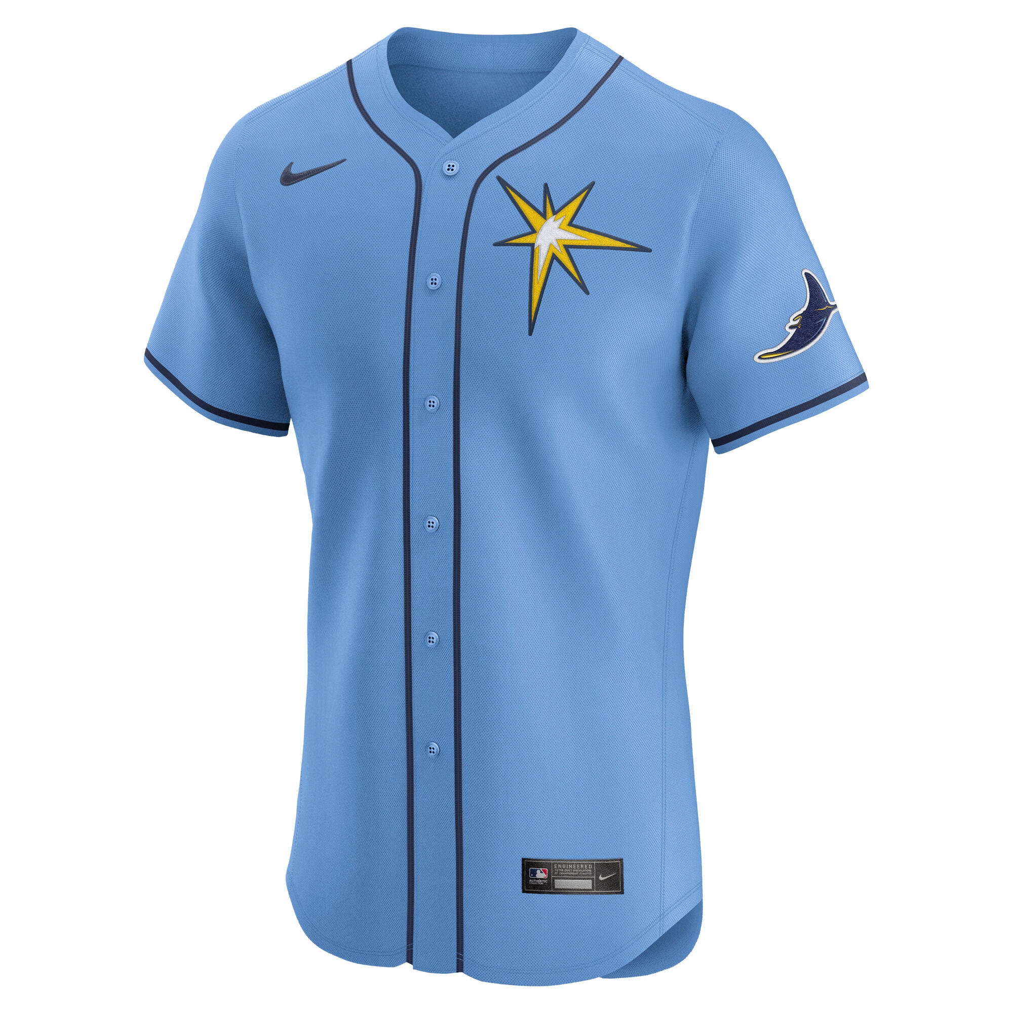 Tampa Bay Rays Nike Alternate Elite Jersey – Light Blue
