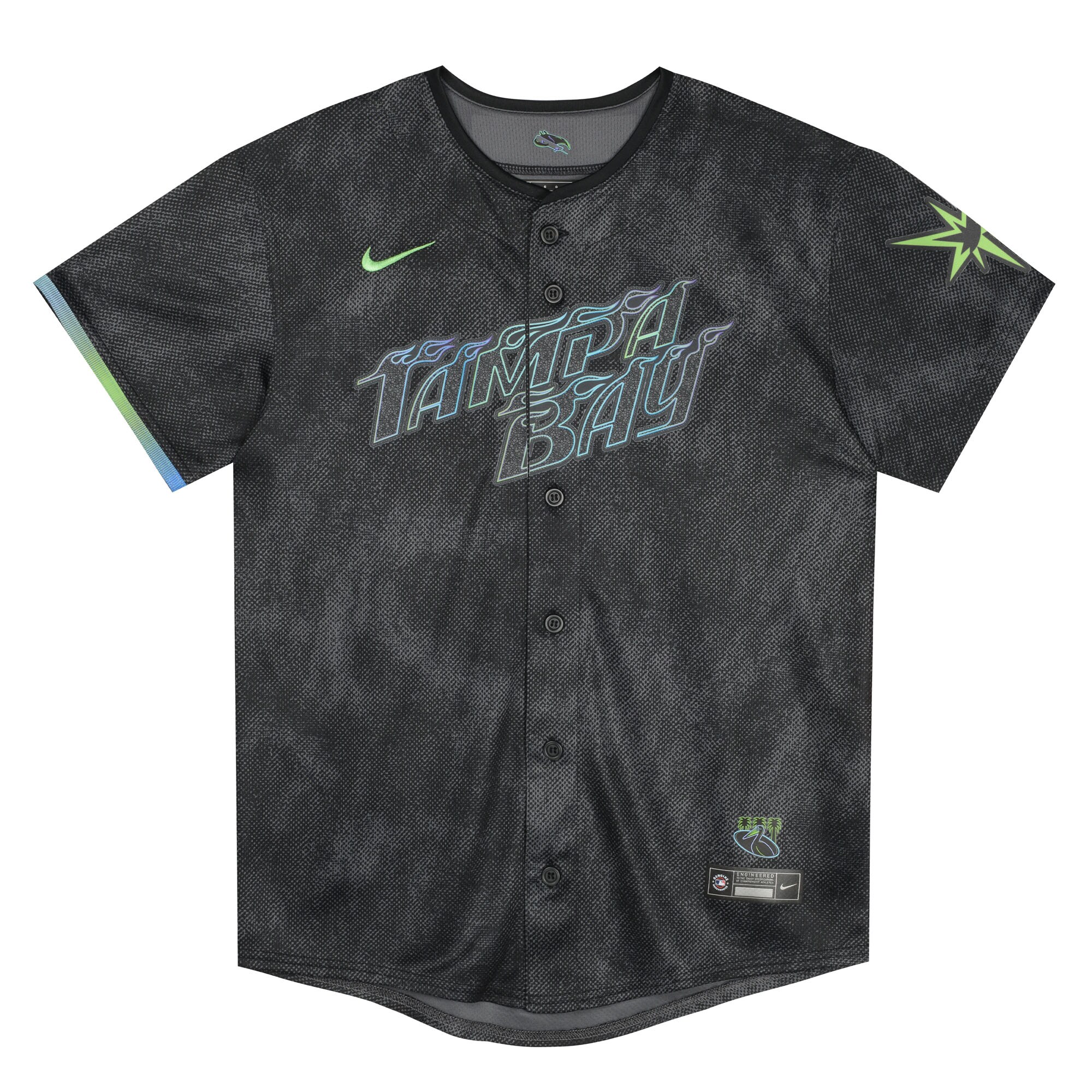 Tampa Bay Rays Nike Preschool City Connect Jersey – Black