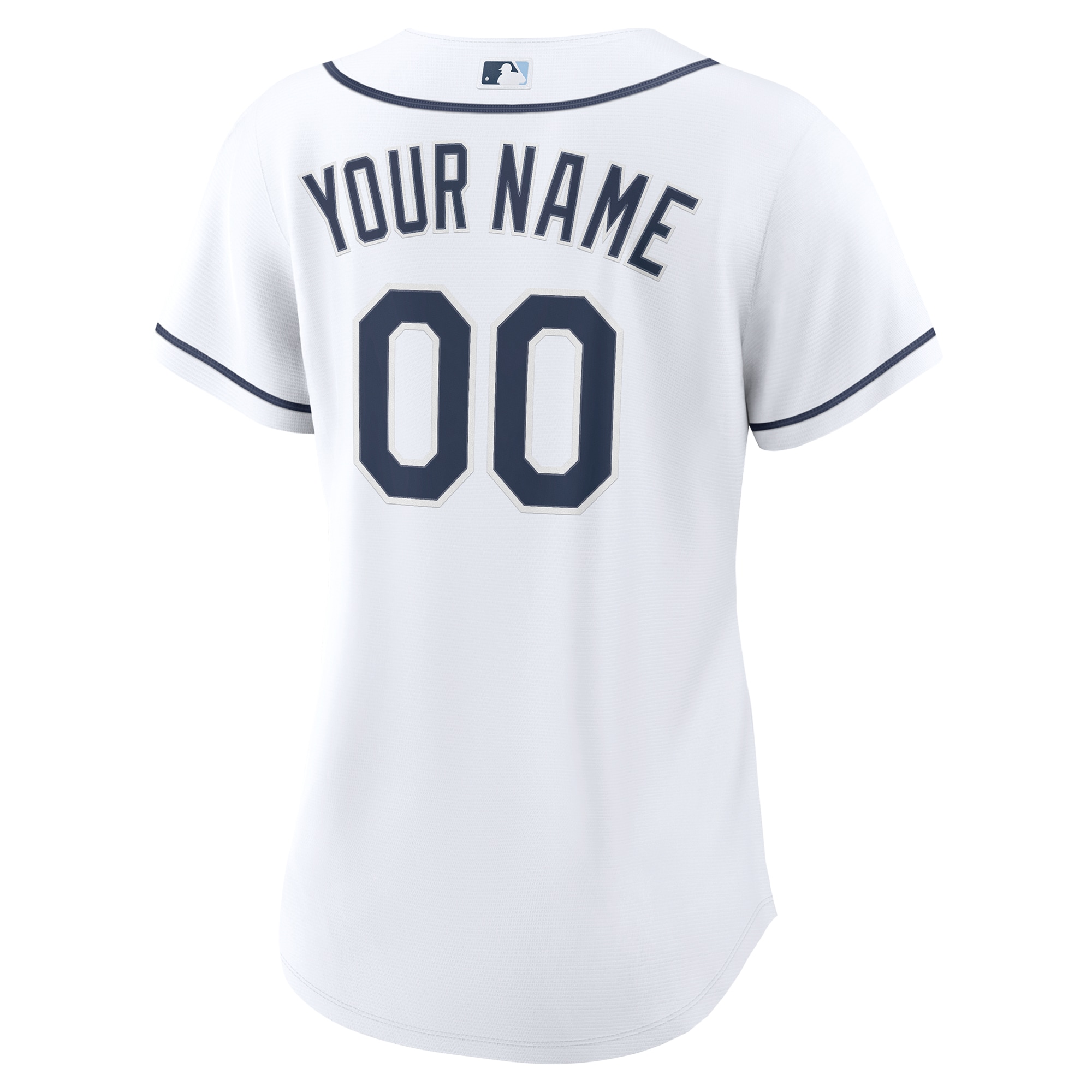 Tampa Bay Rays Nike Women’s Home Custom Replica 2.0 Jersey – White