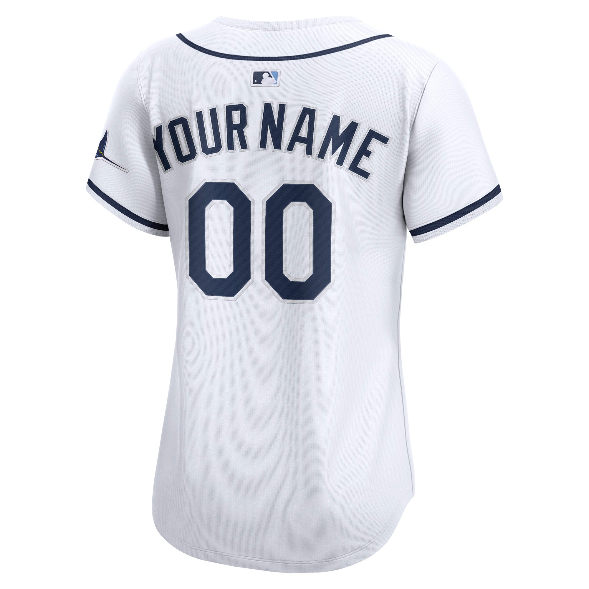 Tampa Bay Rays Nike Women’s Home Limited Custom Jersey – White