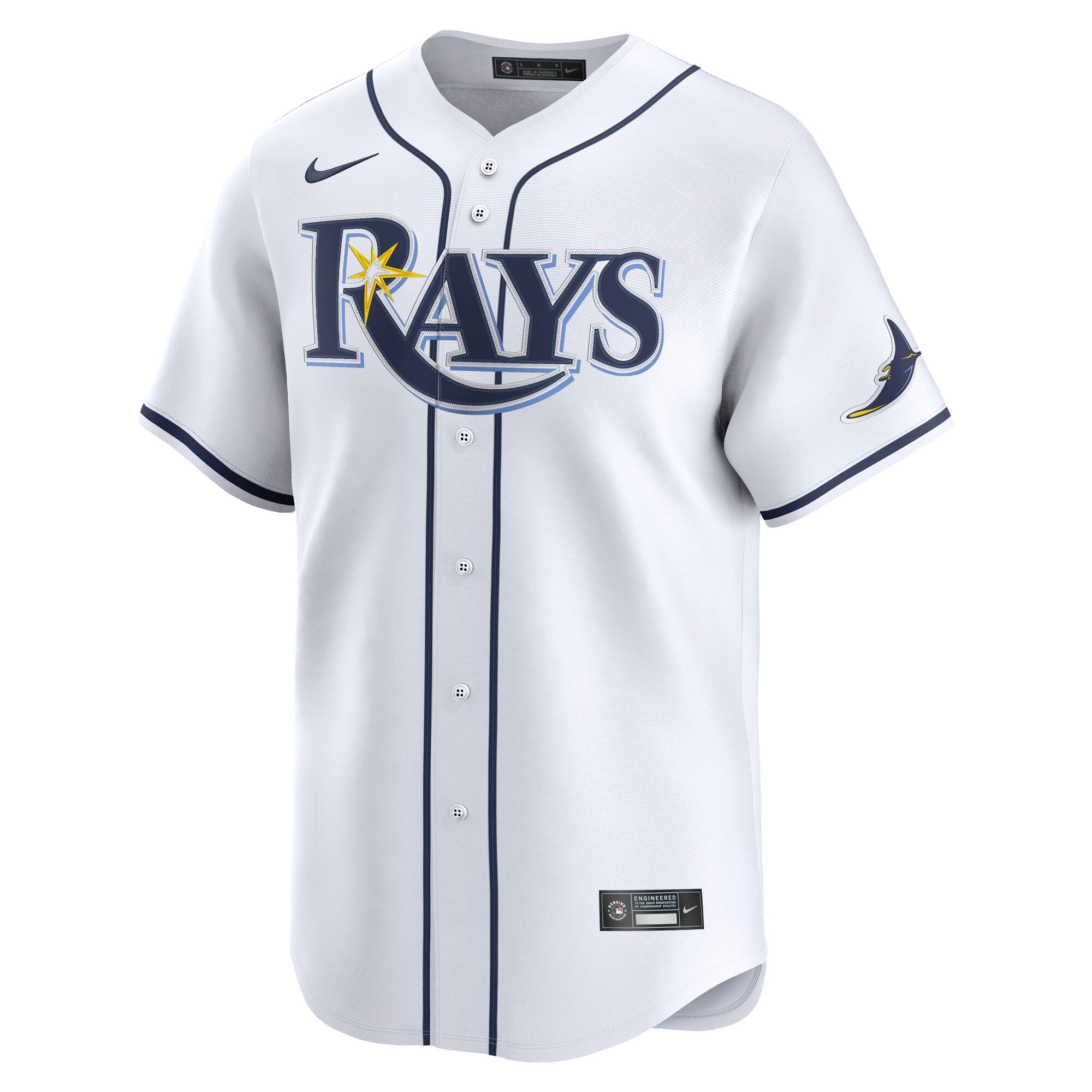 Tampa Bay Rays Nike Youth Home Limited Jersey – White