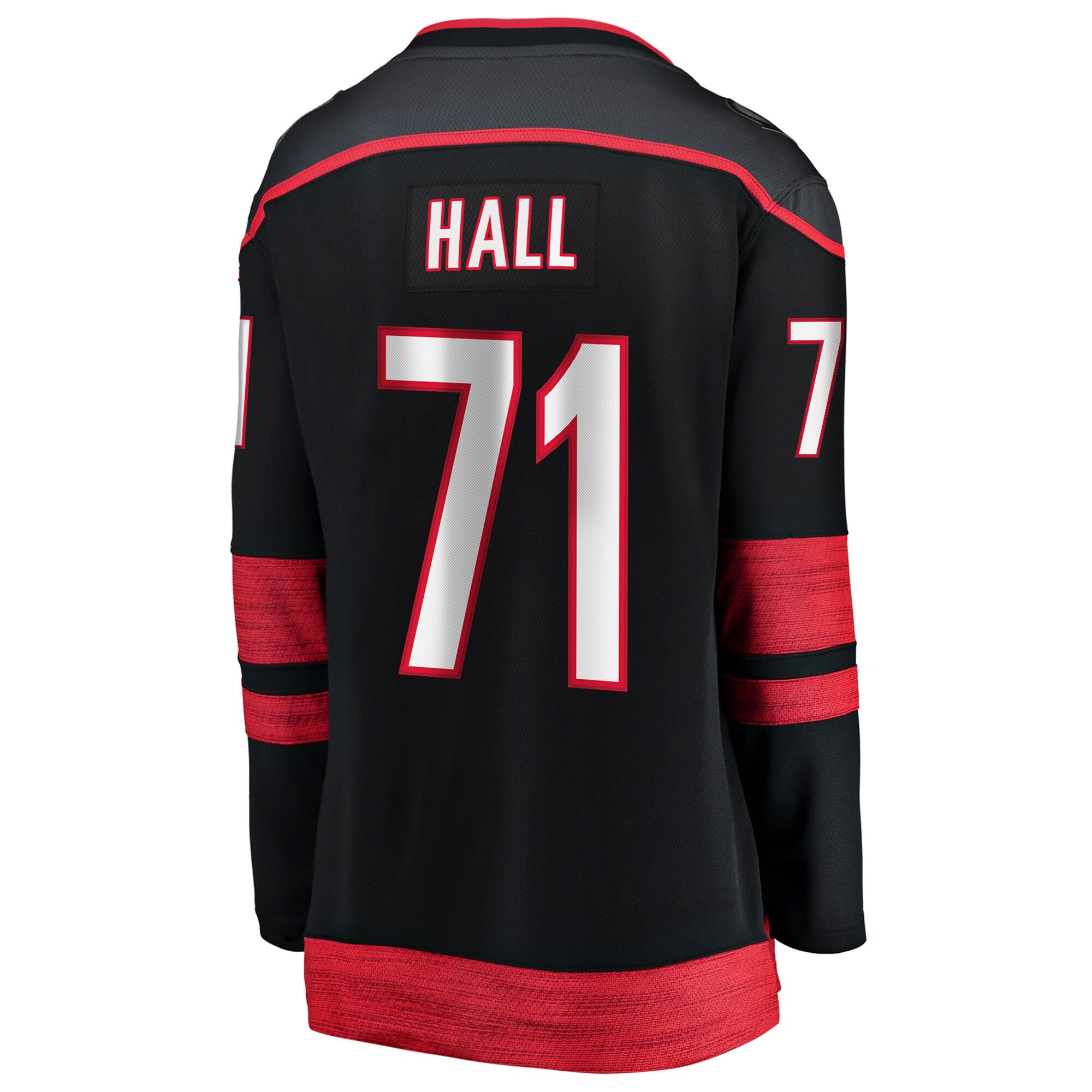 Taylor Hall Carolina Hurricanes Fanatics Women’s Home Breakaway Player Jersey – Black Clowdercats