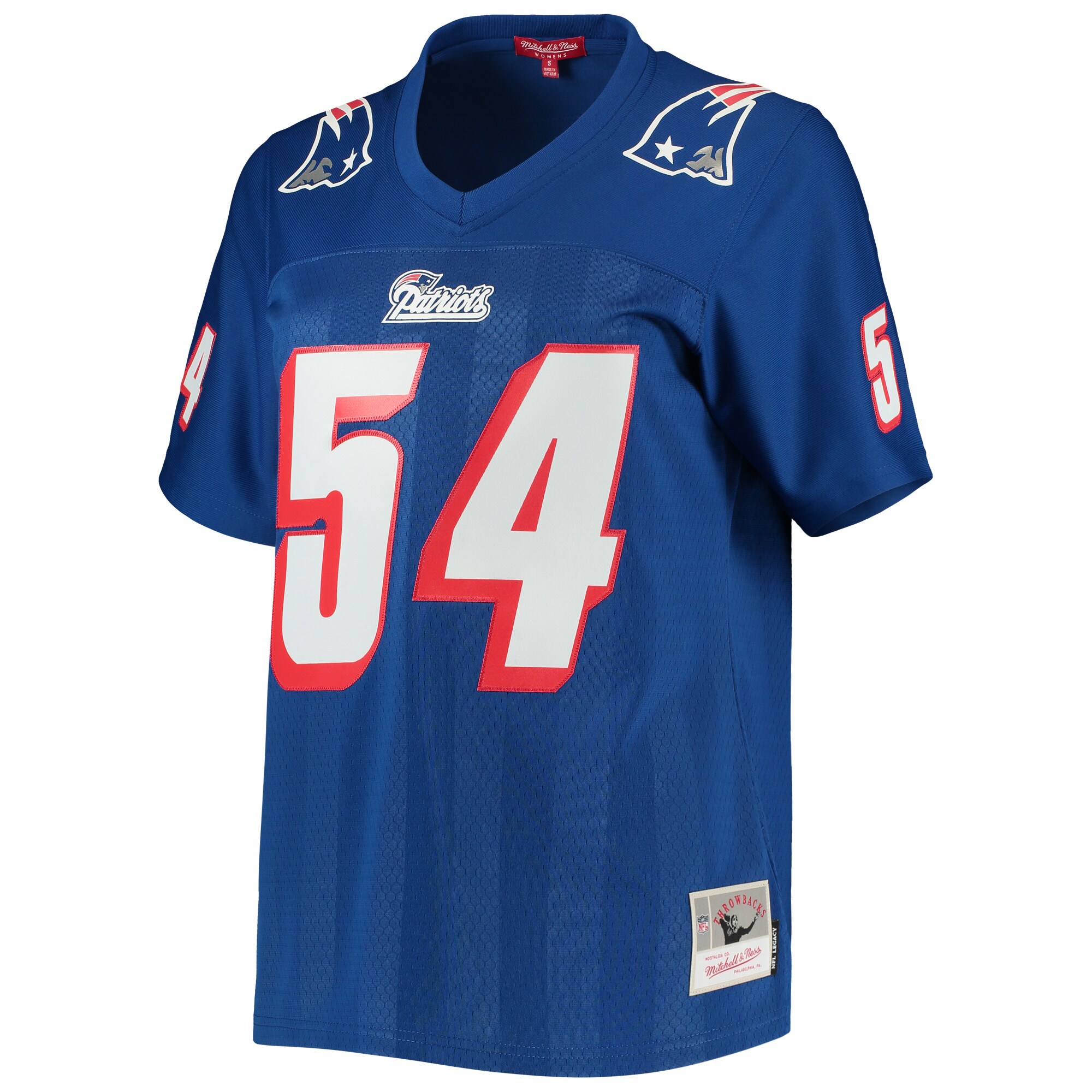 Tedy Bruschi New England Patriots Mitchell & Ness Women’s Legacy Replica Player Jersey – Royal Clowdercats
