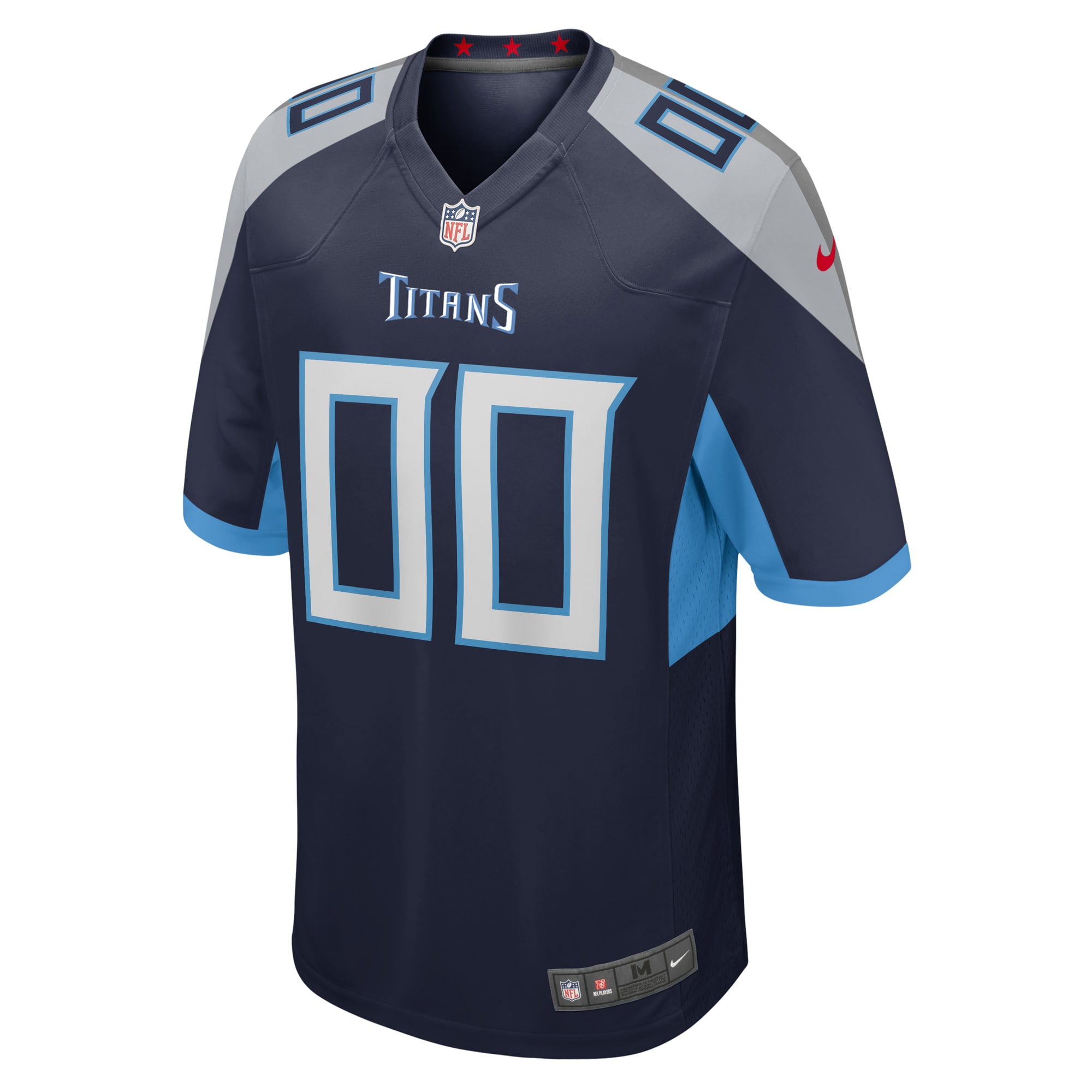 Tennessee Titans Nike Custom Jersey – Navy Clowdercats