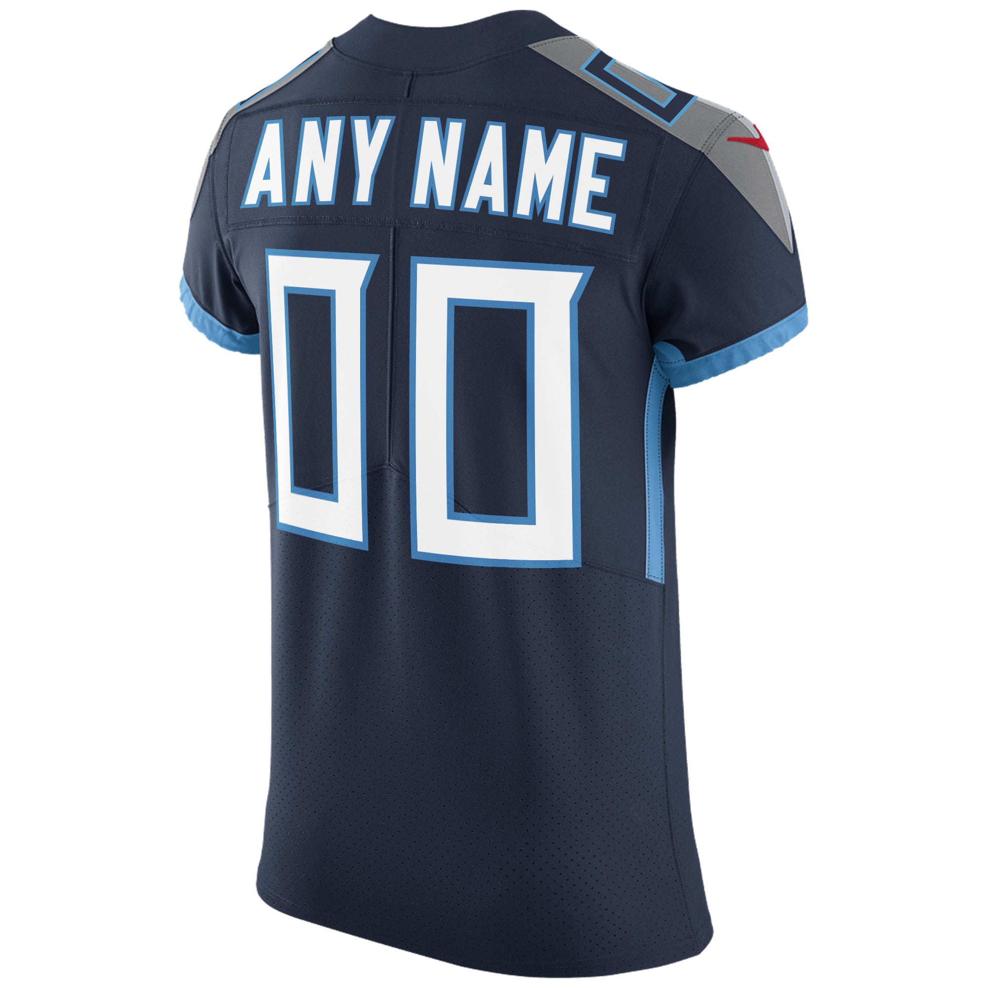 Tennessee Titans Nike Vapor Untouchable Custom Elite Jersey – Navy Clowdercats