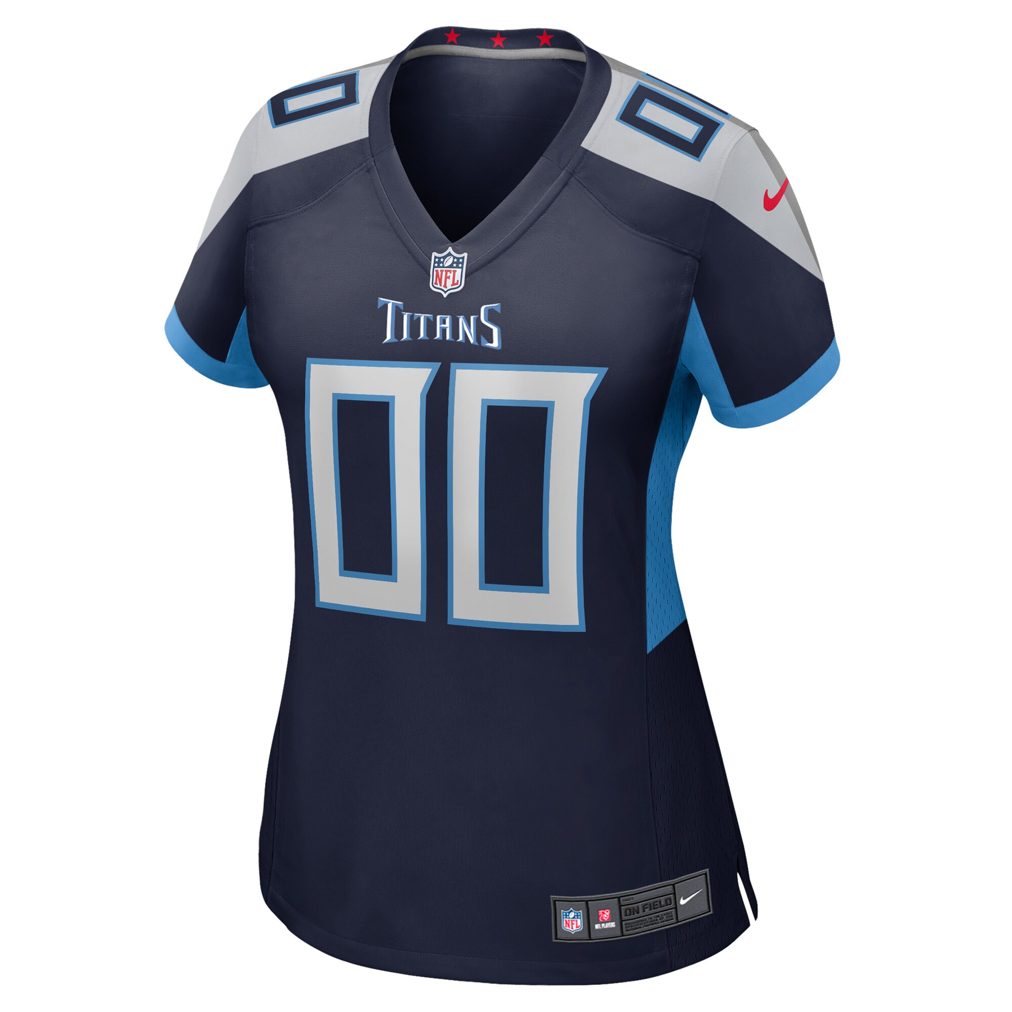 Tennessee Titans Nike Women’s Custom Game Jersey – Navy Clowdercats