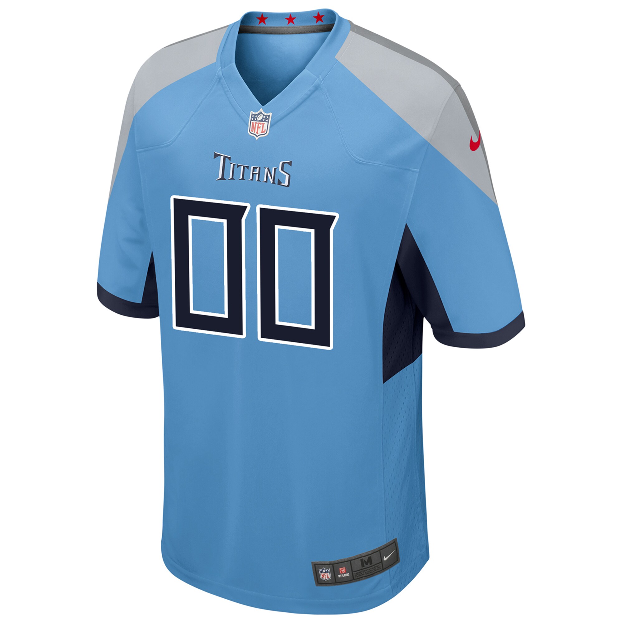 Tennessee Titans Nike Youth Alternate Custom Game Jersey – Light Blue Clowdercats