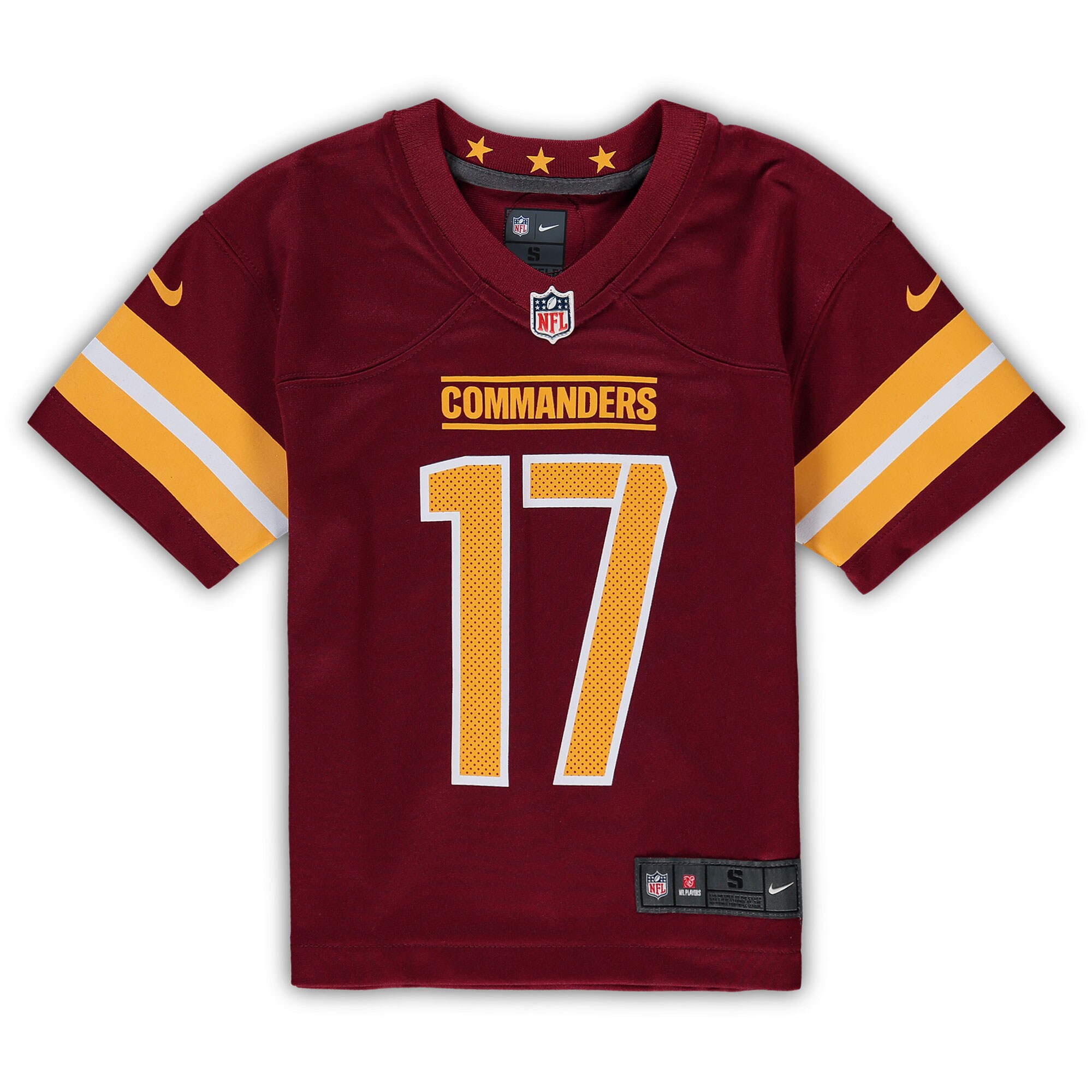 Terry McLaurin Washington Commanders Nike Preschool Game Jersey – Burgundy Clowdercats