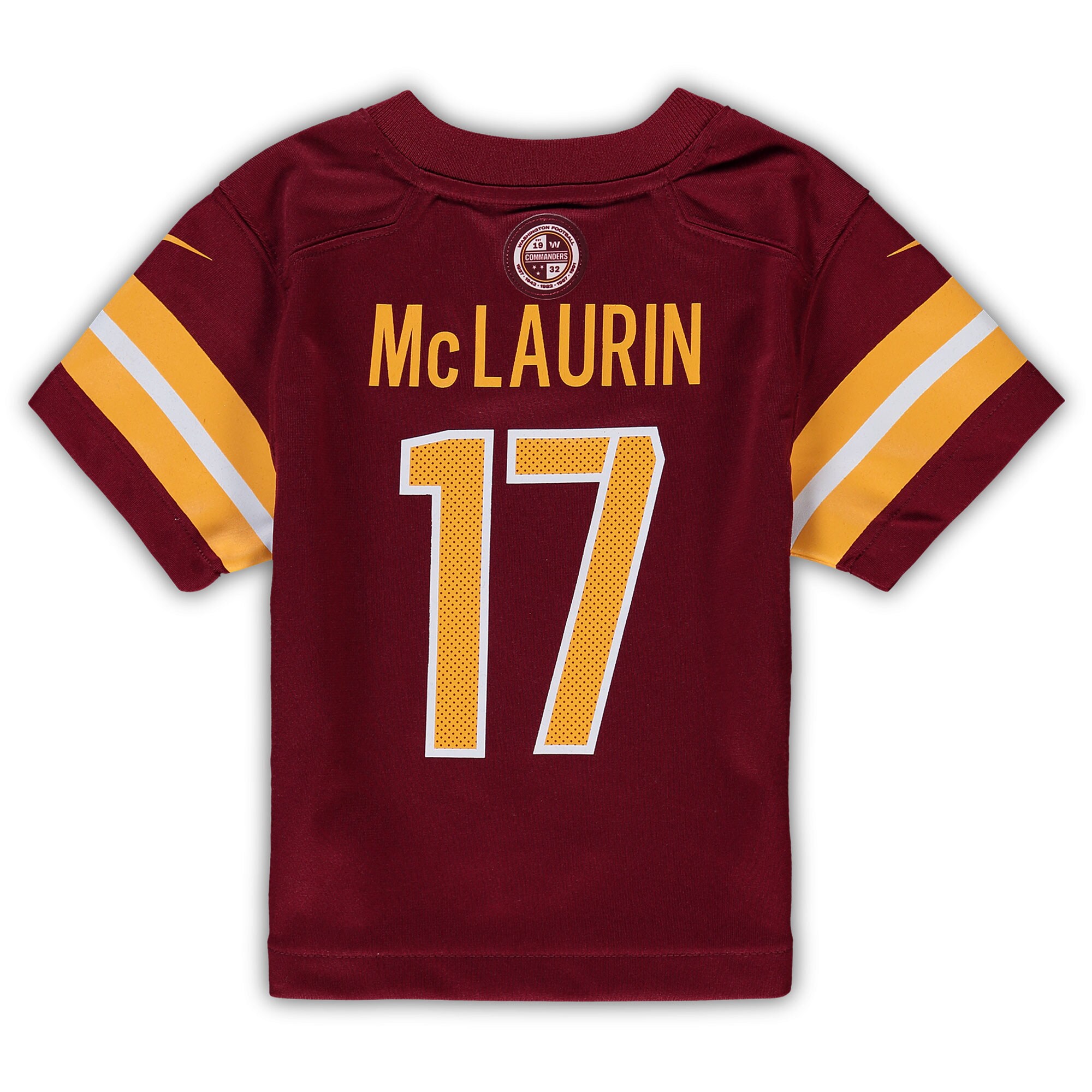 Terry McLaurin Washington Commanders Nike Toddler Game Jersey – Burgundy Clowdercats
