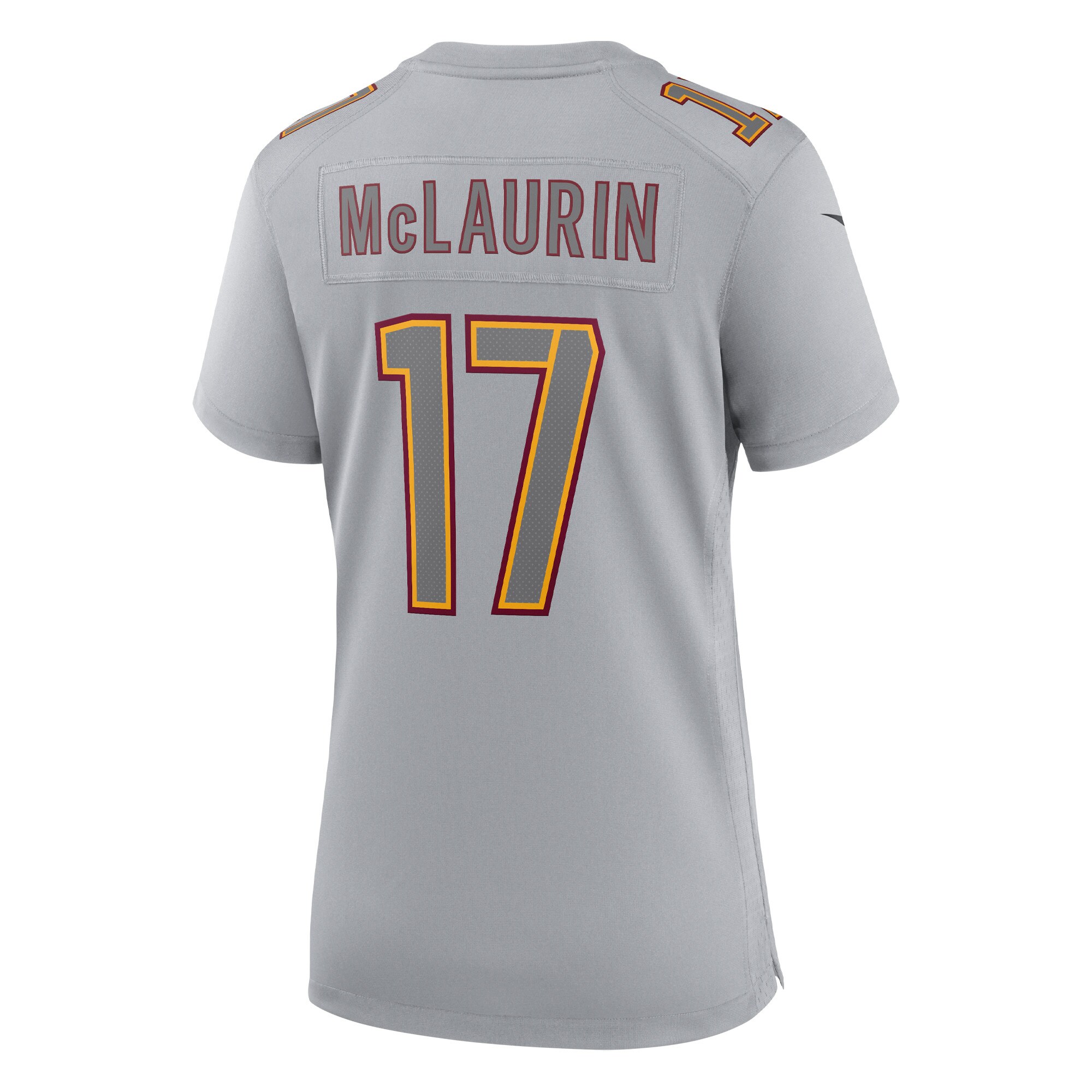 Terry McLaurin Washington Commanders Nike Women’s Atmosphere Fashion Game Jersey – Gray Clowdercats