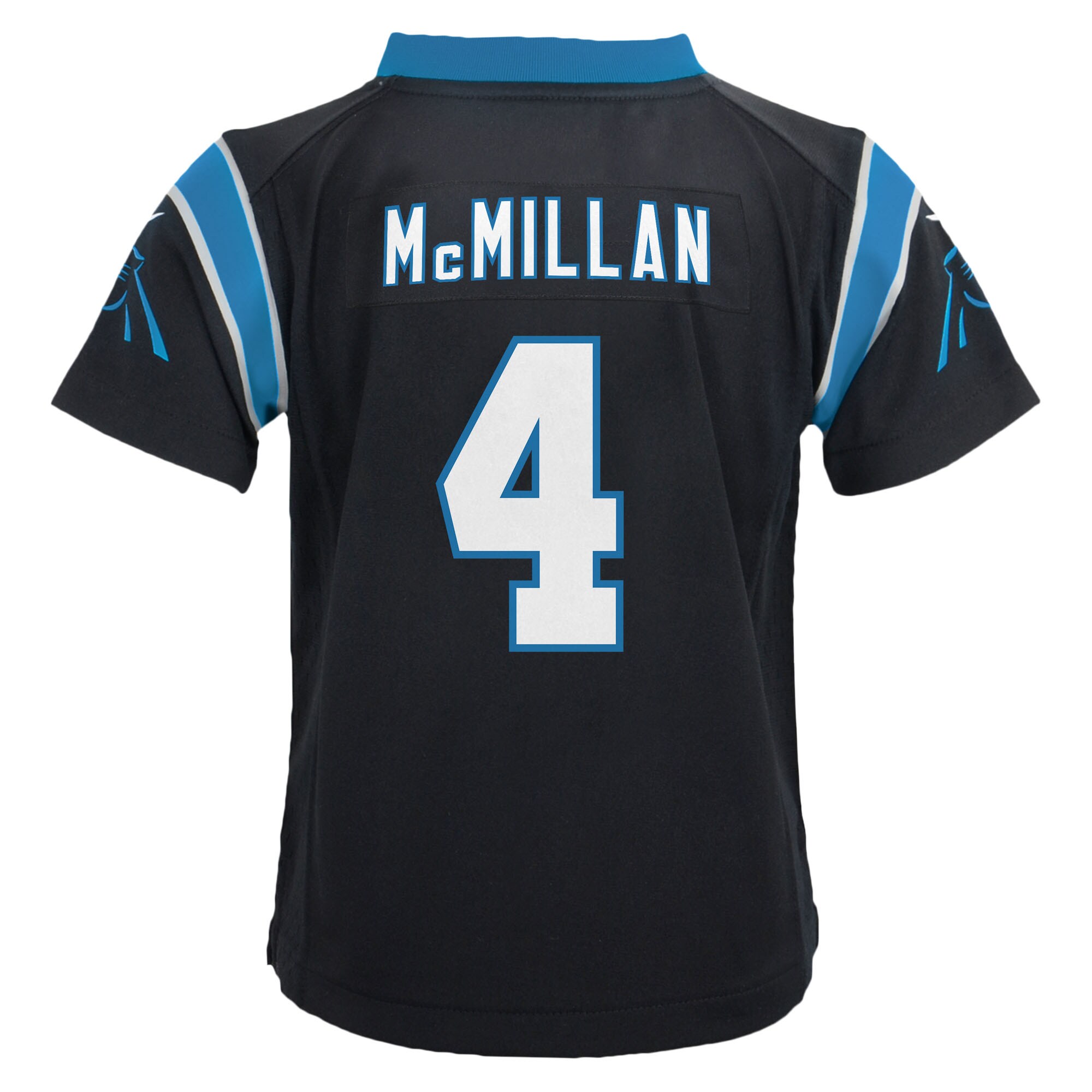 Tetairoa McMillan Carolina Panthers Nike Toddler Game Jersey – Black Clowdercats