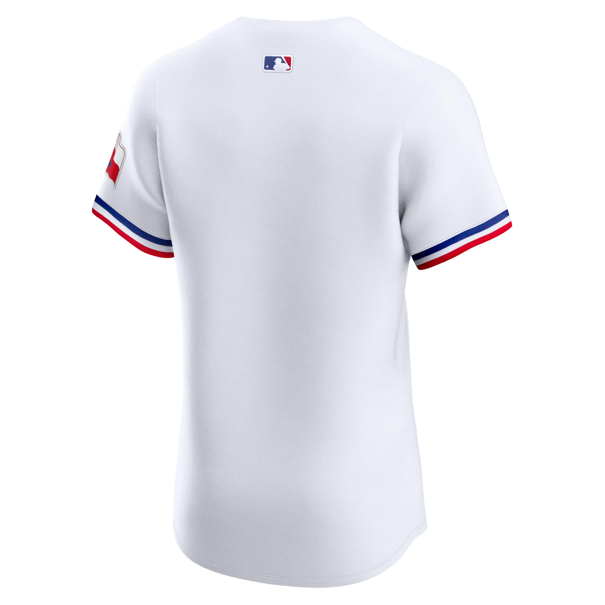 Texas Rangers Nike Home Elite Jersey – White