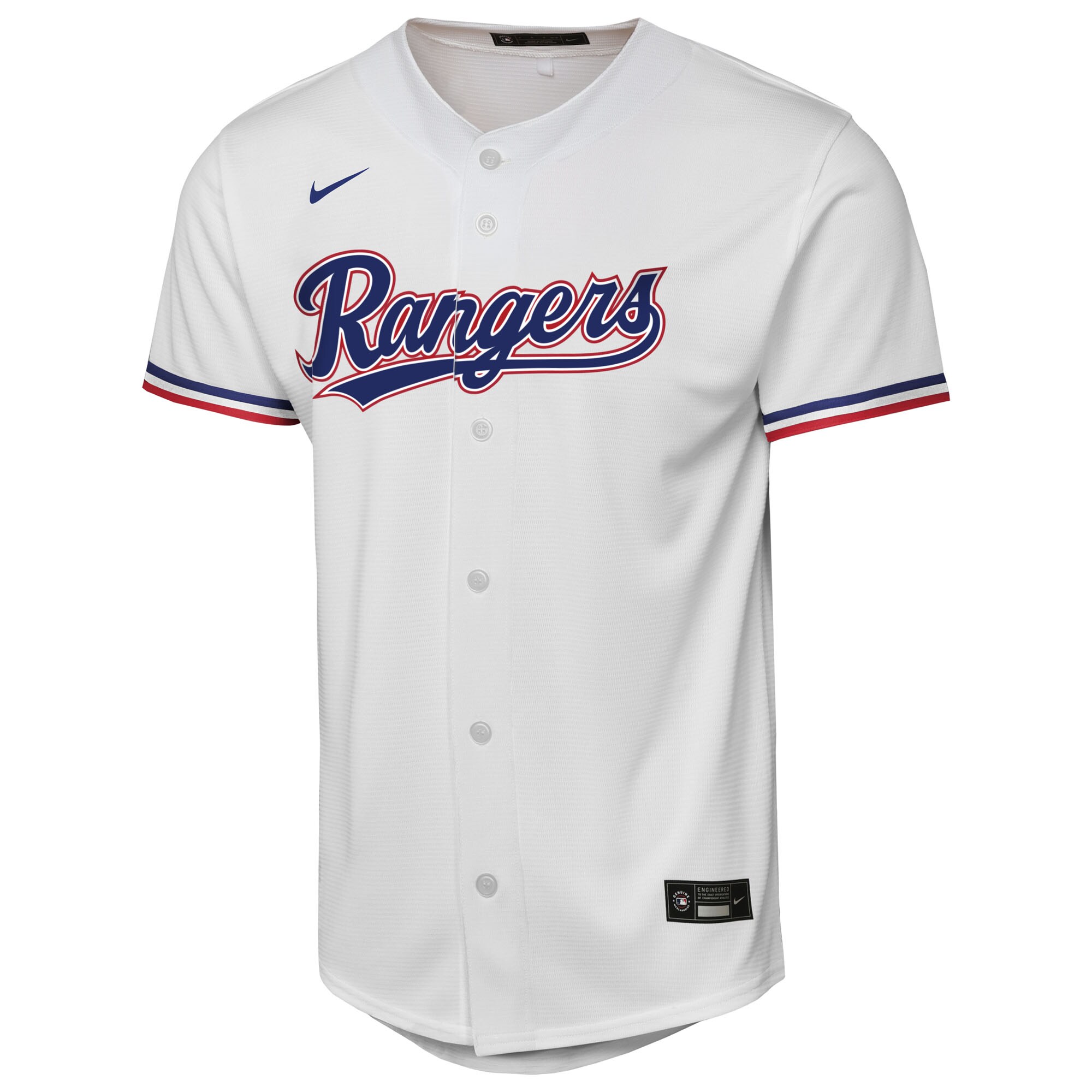 Texas Rangers Nike Youth Home Replica Jersey – White