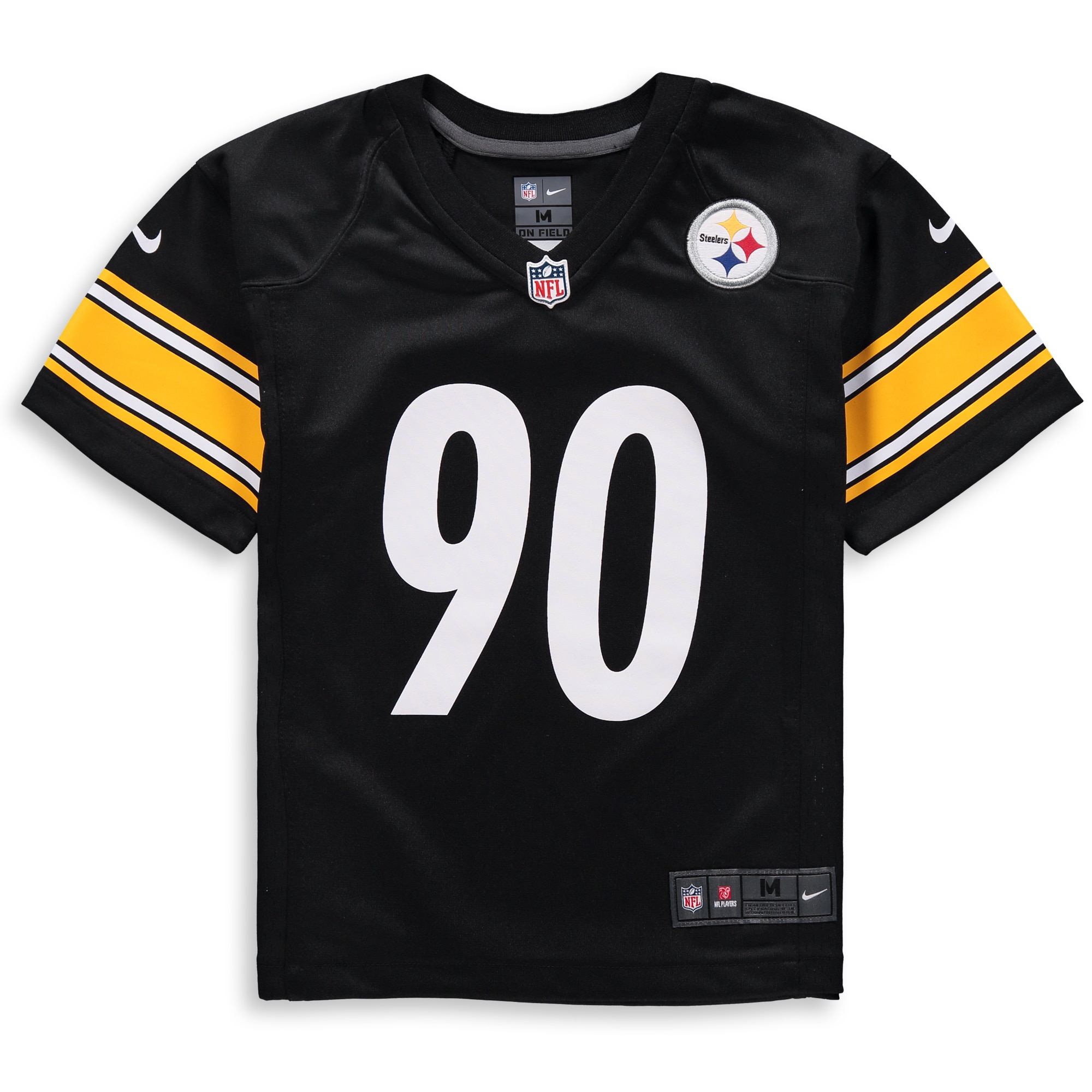 T.J. Watt Pittsburgh Steelers Nike Preschool Game Jersey – Black Clowdercats