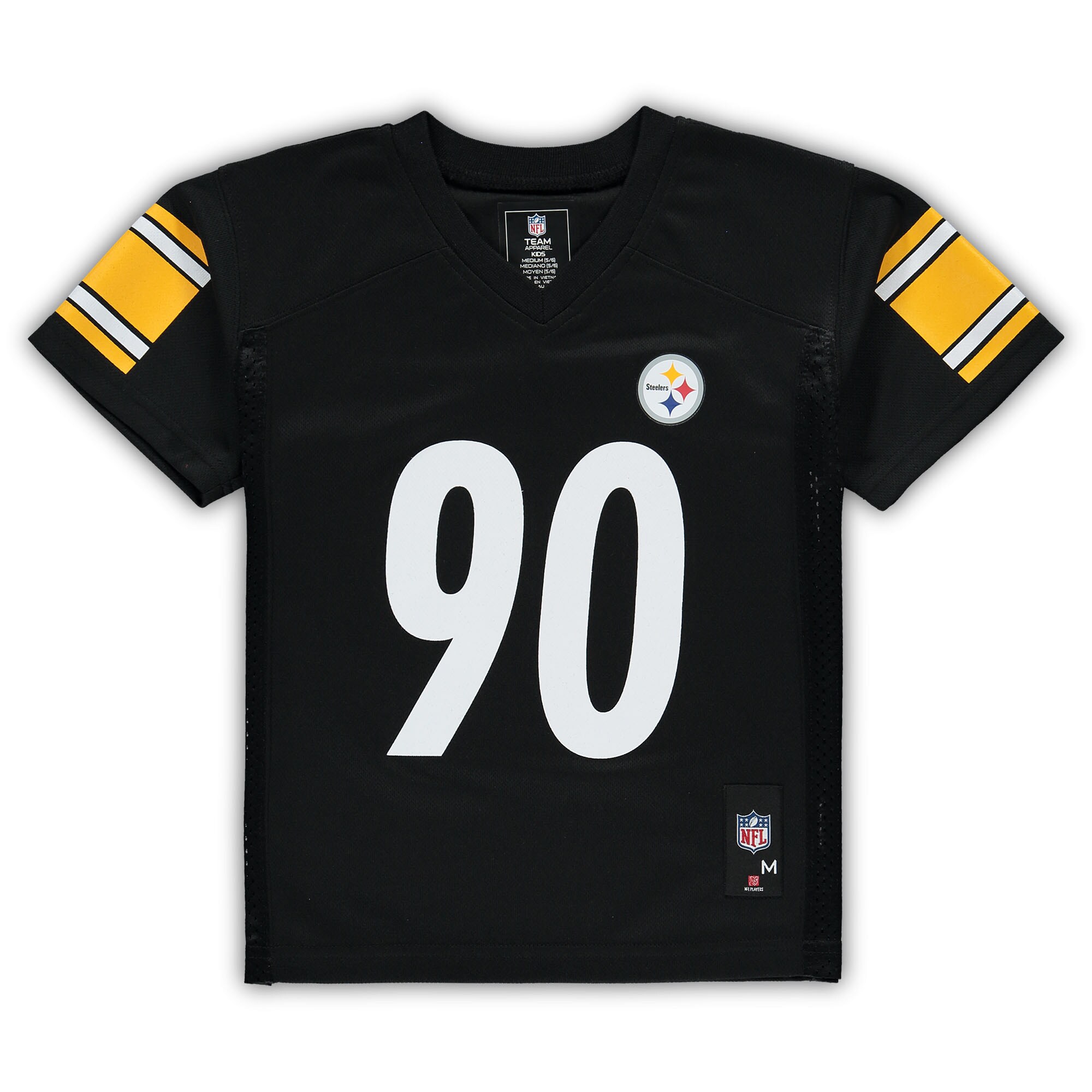 T.J. Watt Pittsburgh Steelers Preschool Replica Player Jersey – Black Clowdercats