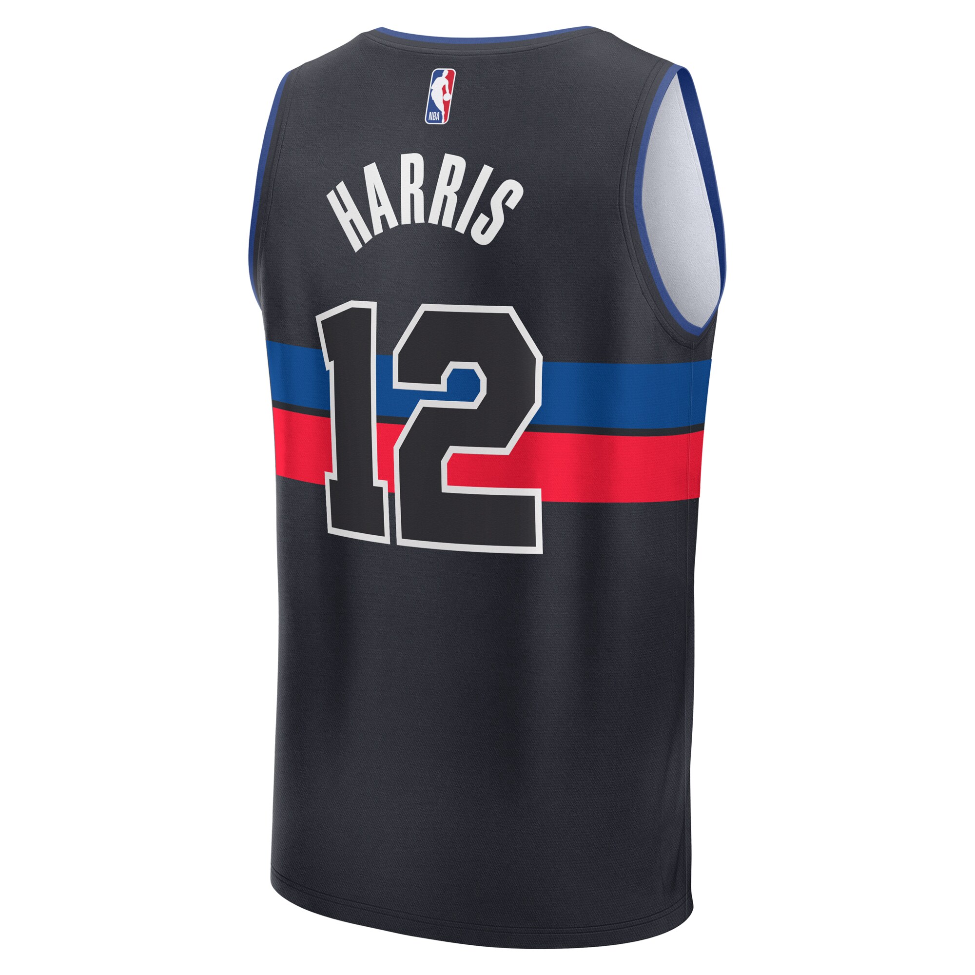 Tobias Harris Detroit Pistons Fanatics Youth Fast Break Player Jersey – Statement Edition – Black Clowdercats