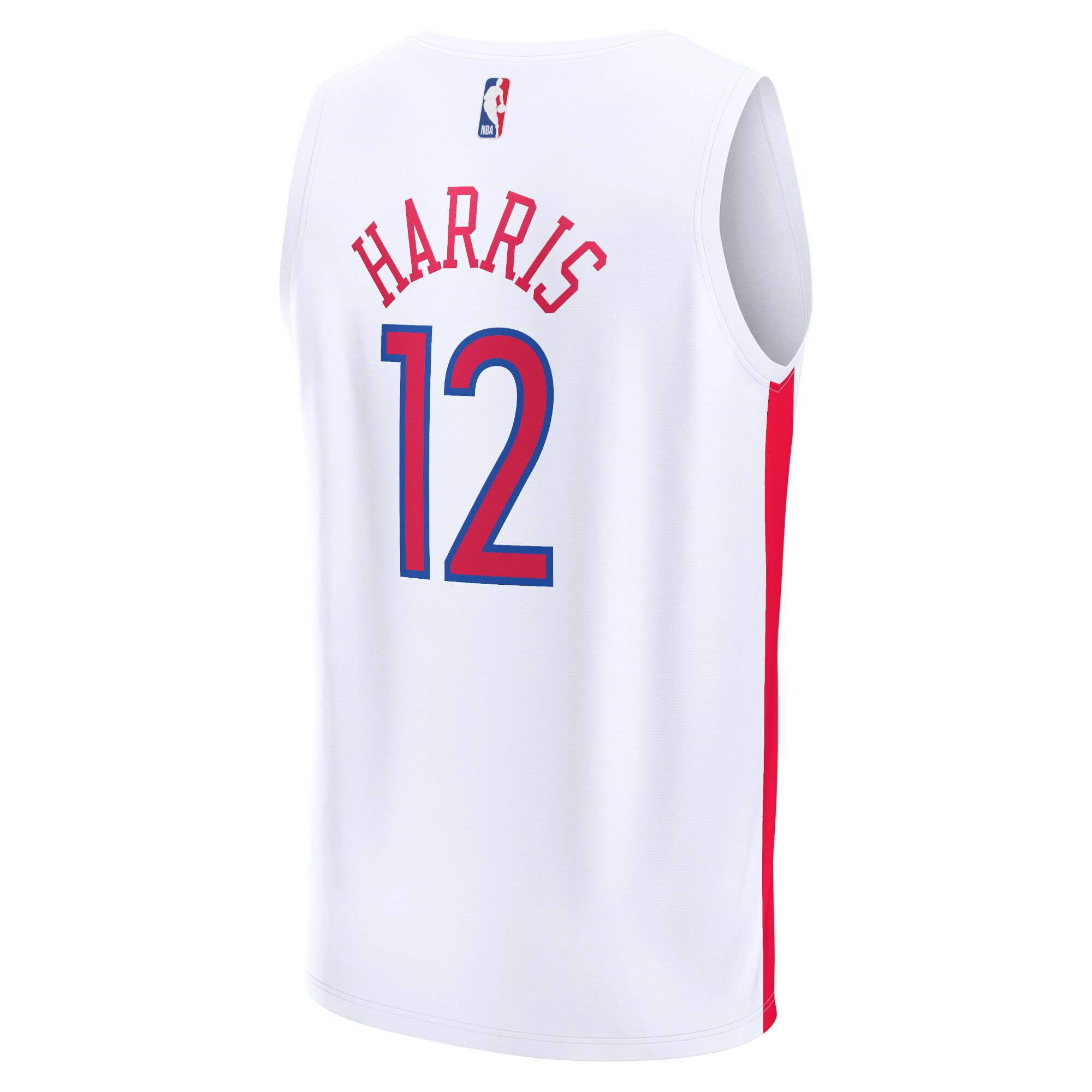 Tobias Harris Philadelphia 76ers Fanatics Youth Fastbreak Jersey – City Edition – White Clowdercats