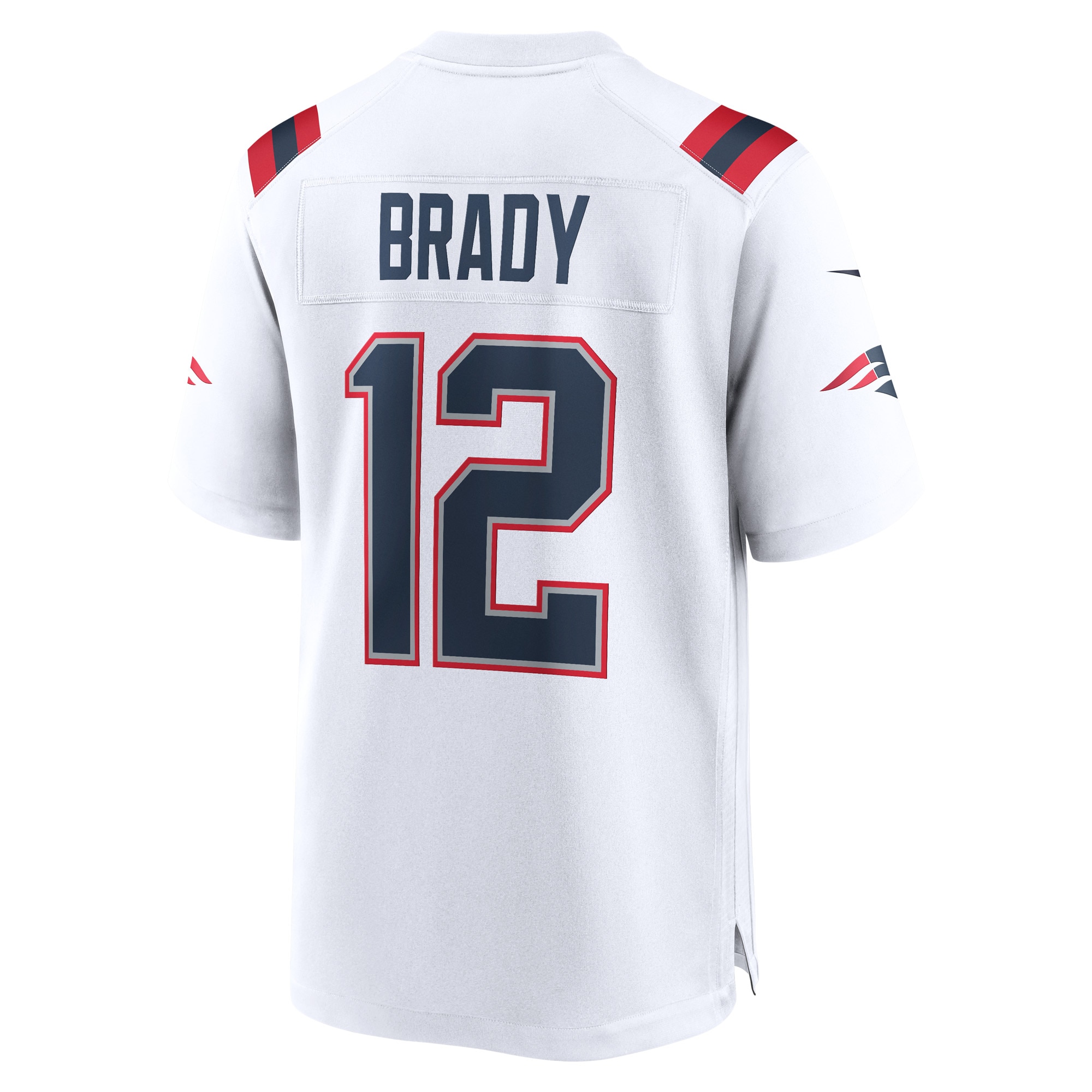 Tom Brady New England Patriots Nike Retired Game Jersey – White Clowdercats