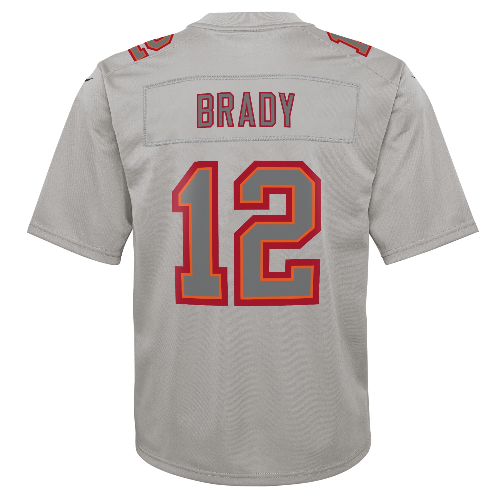 Tom Brady Tampa Bay Buccaneers Nike Youth Atmosphere Game Jersey – Gray Clowdercats