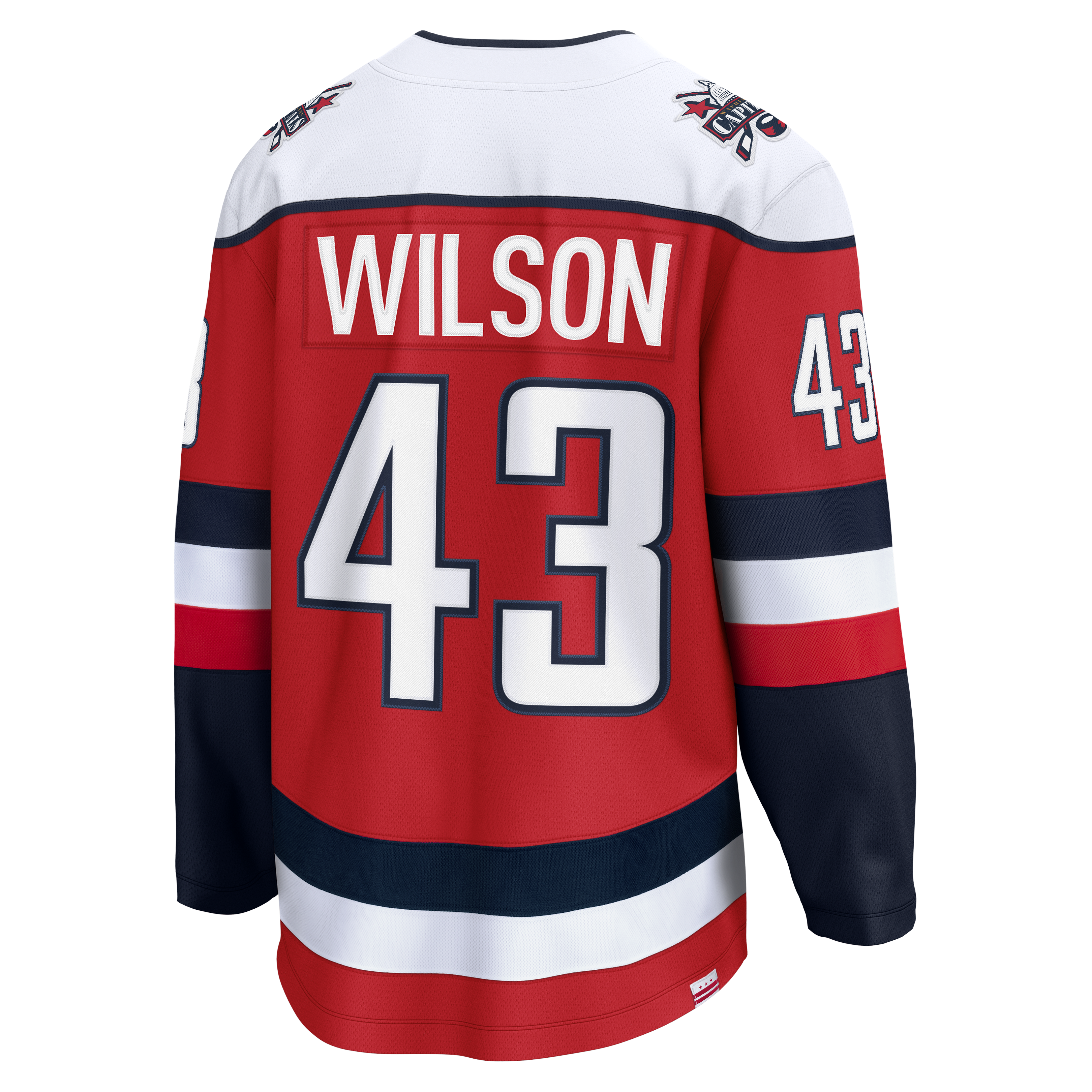 Tom Wilson Washington Capitals Fanatics Alternate Breakaway Player Jersey – Red Clowdercats