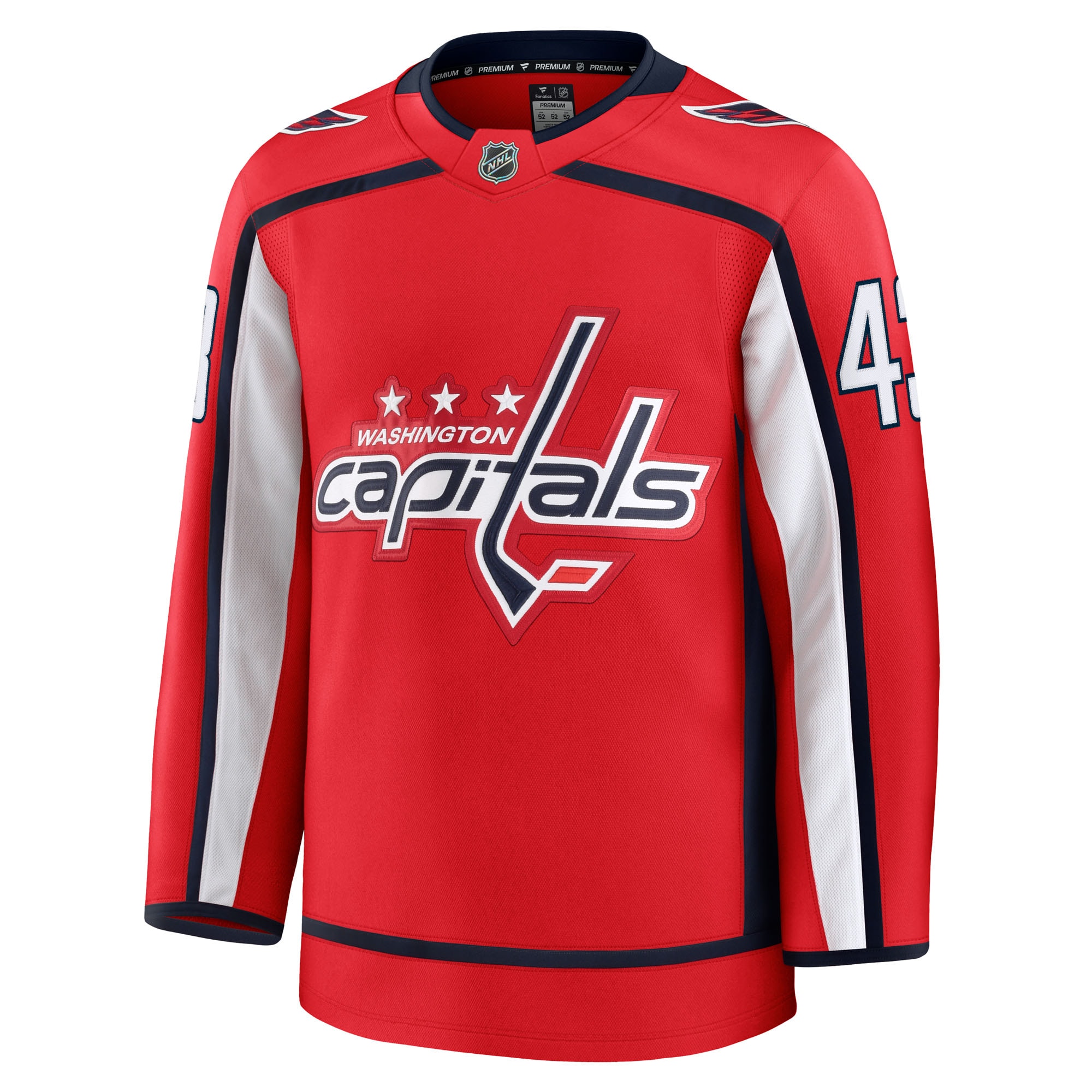 Tom Wilson Washington Capitals Fanatics Home Premium Jersey – Red Clowdercats