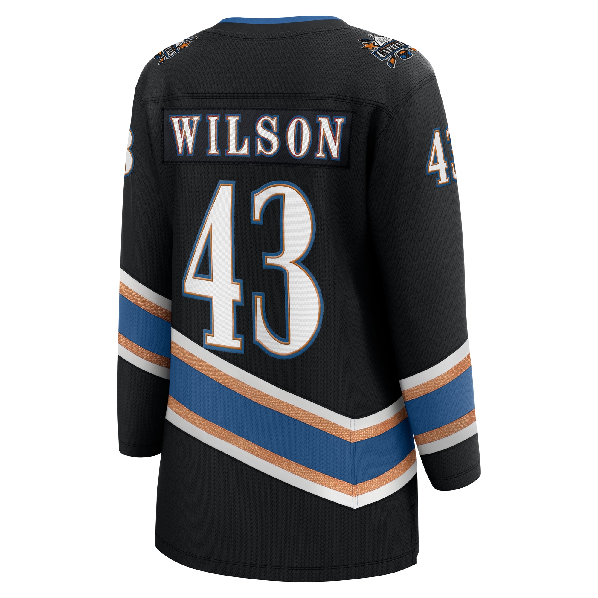 Tom Wilson Washington Capitals Fanatics Women’s 50th Anniversary Breakaway Jersey – Black Clowdercats