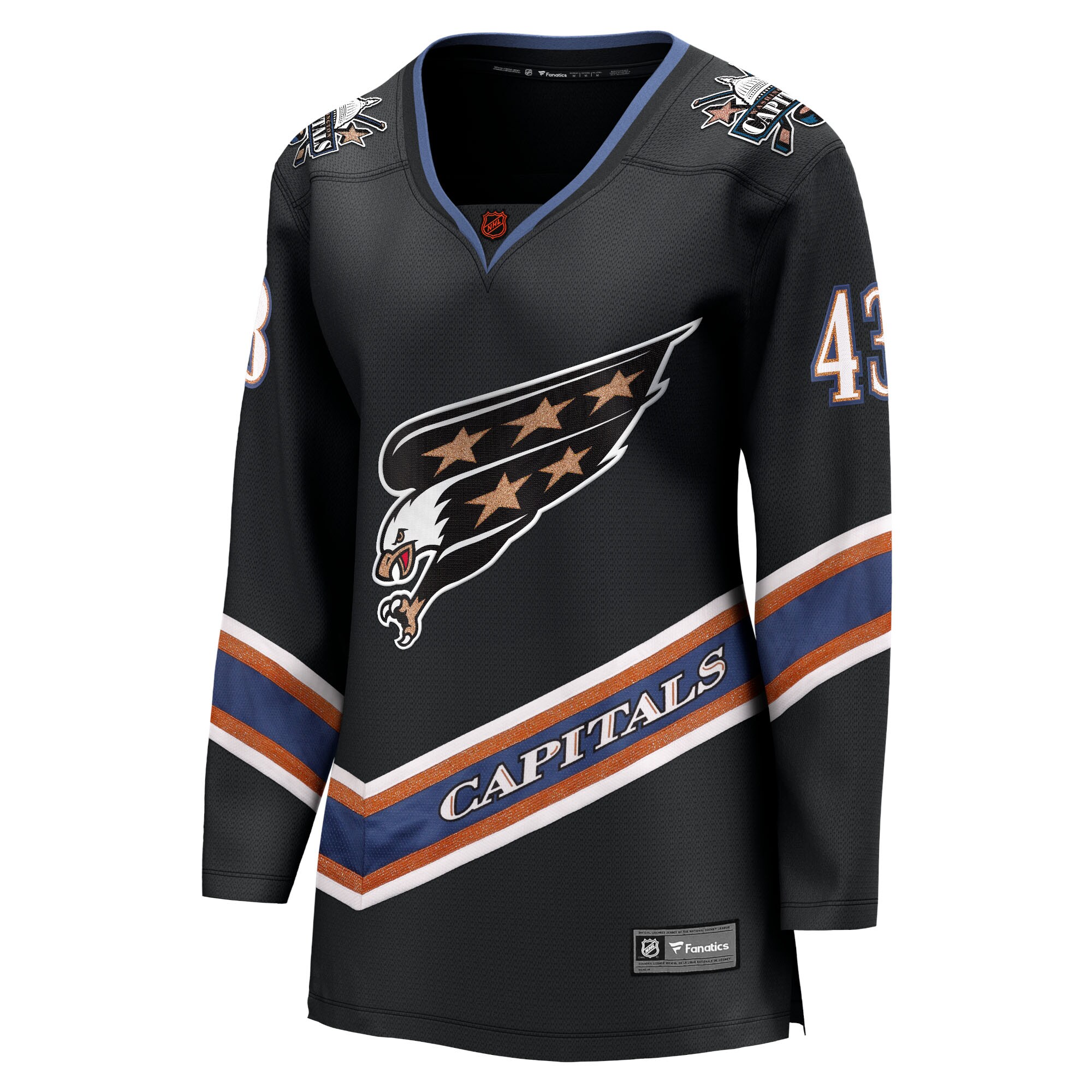 Tom Wilson Washington Capitals Fanatics Women’s Special Edition 2.0 Breakaway Player Jersey – Black Clowdercats