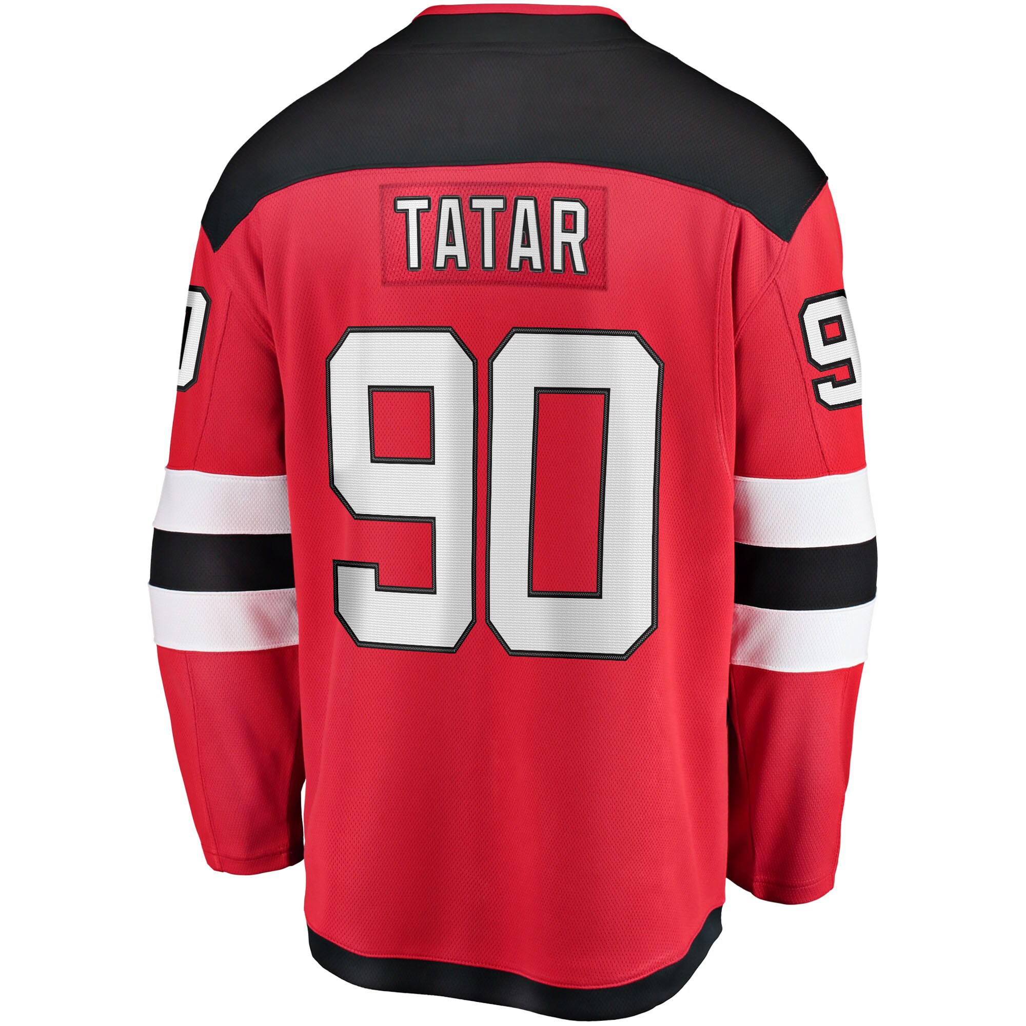 Tomas Tatar New Jersey Devils Fanatics Home Breakaway Player Jersey – Red Clowdercats