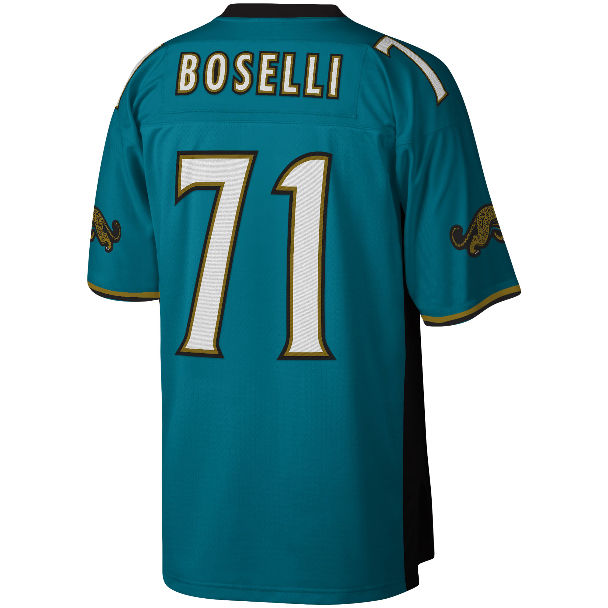 Tony Boselli Jacksonville Jaguars Mitchell & Ness Legacy Replica Jersey – Teal Clowdercats