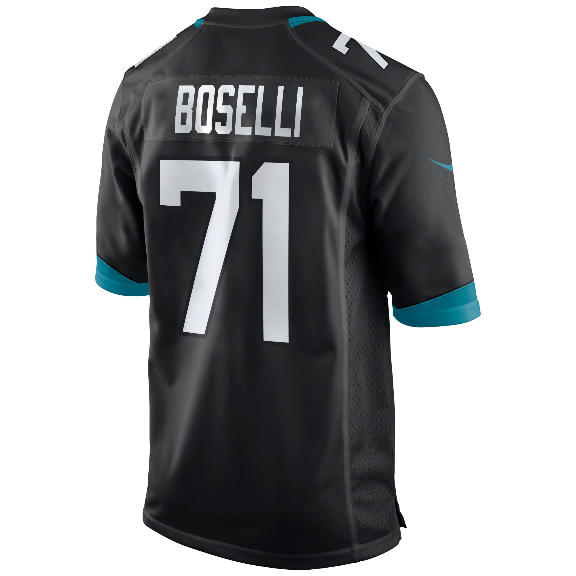 Tony Boselli Jacksonville Jaguars Nike Retired Player Alternate Game Jersey – Black Clowdercats