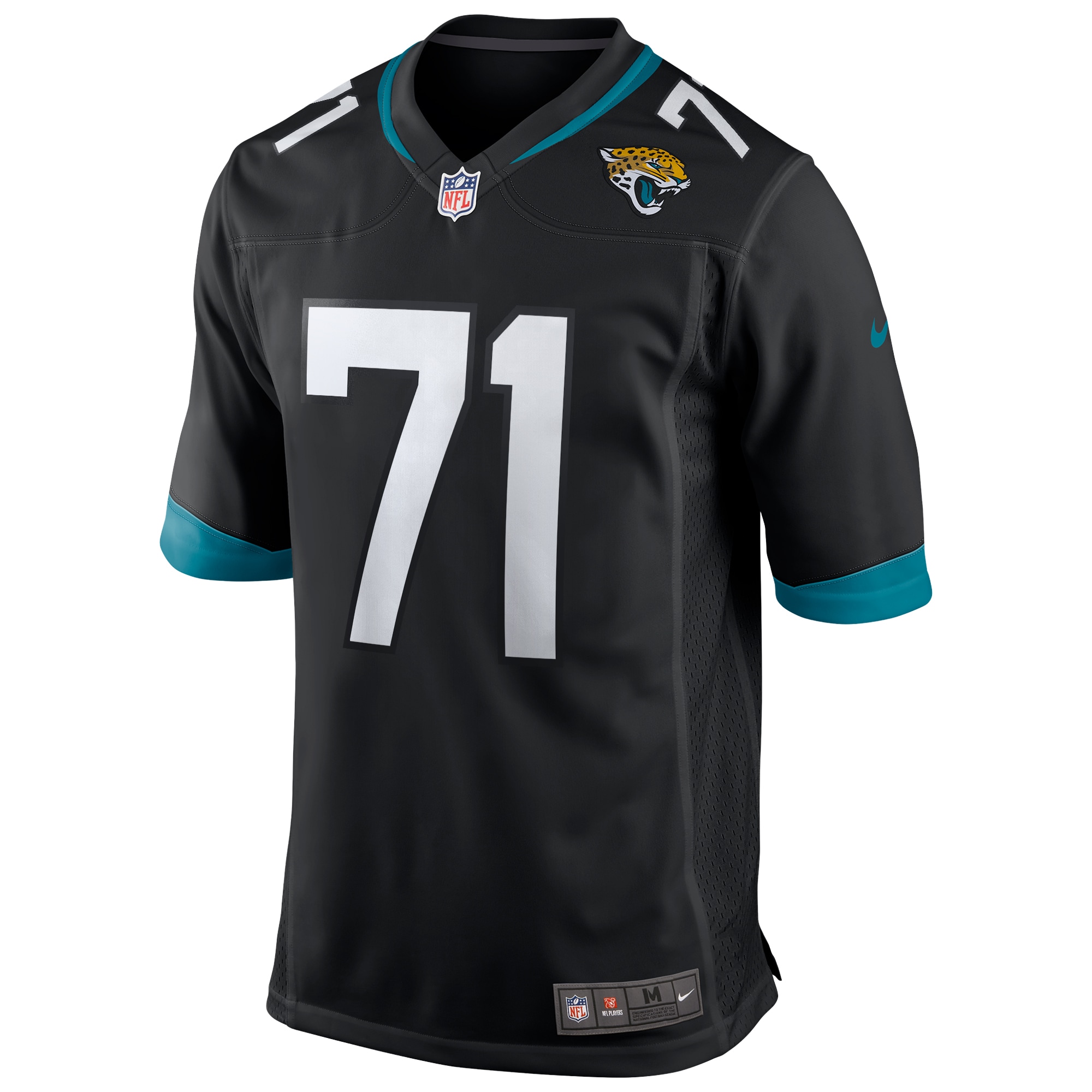 Tony Boselli Jacksonville Jaguars Nike Retired Player Alternate Game Jersey – Black Clowdercats