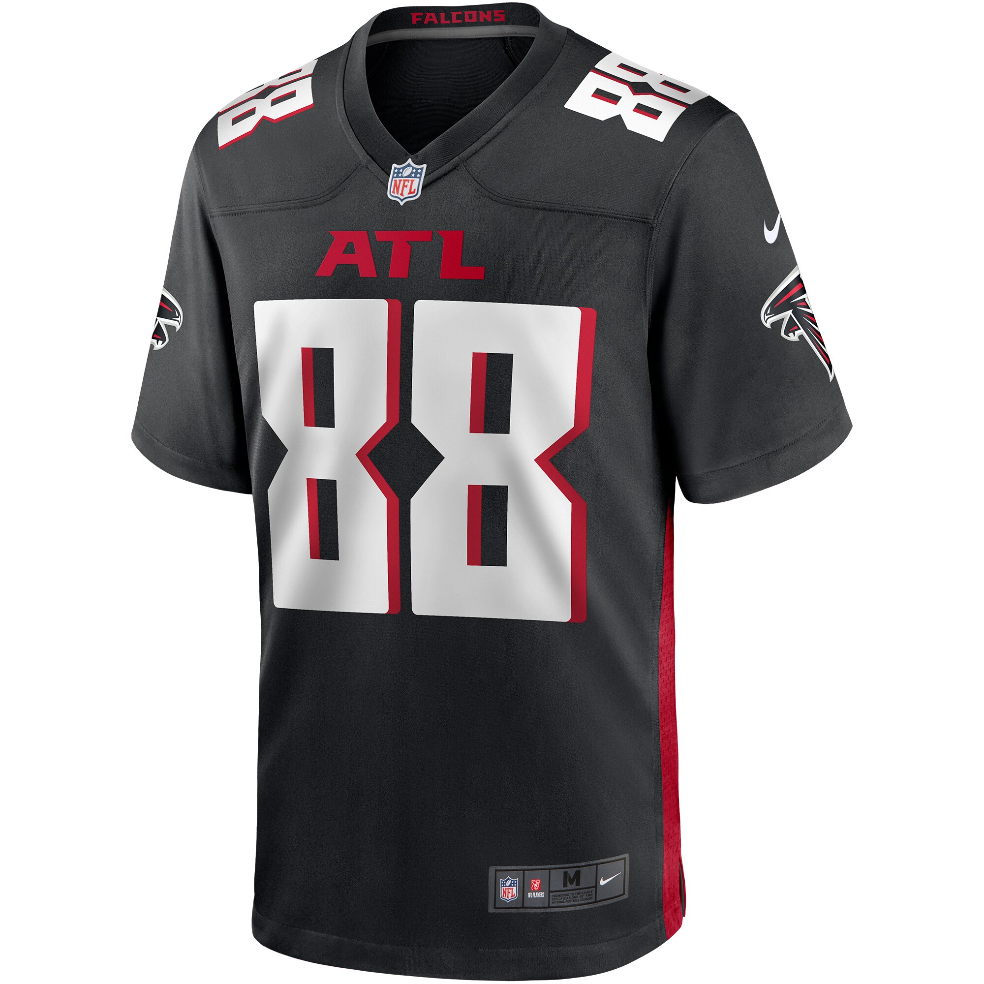 Tony Gonzalez Atlanta Falcons Nike Game Retired Player Jersey – Black Clowdercats