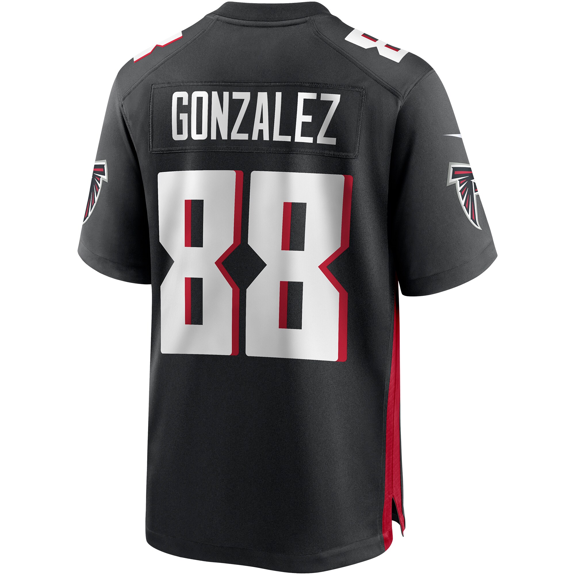 Tony Gonzalez Atlanta Falcons Nike Game Retired Player Jersey – Black Clowdercats