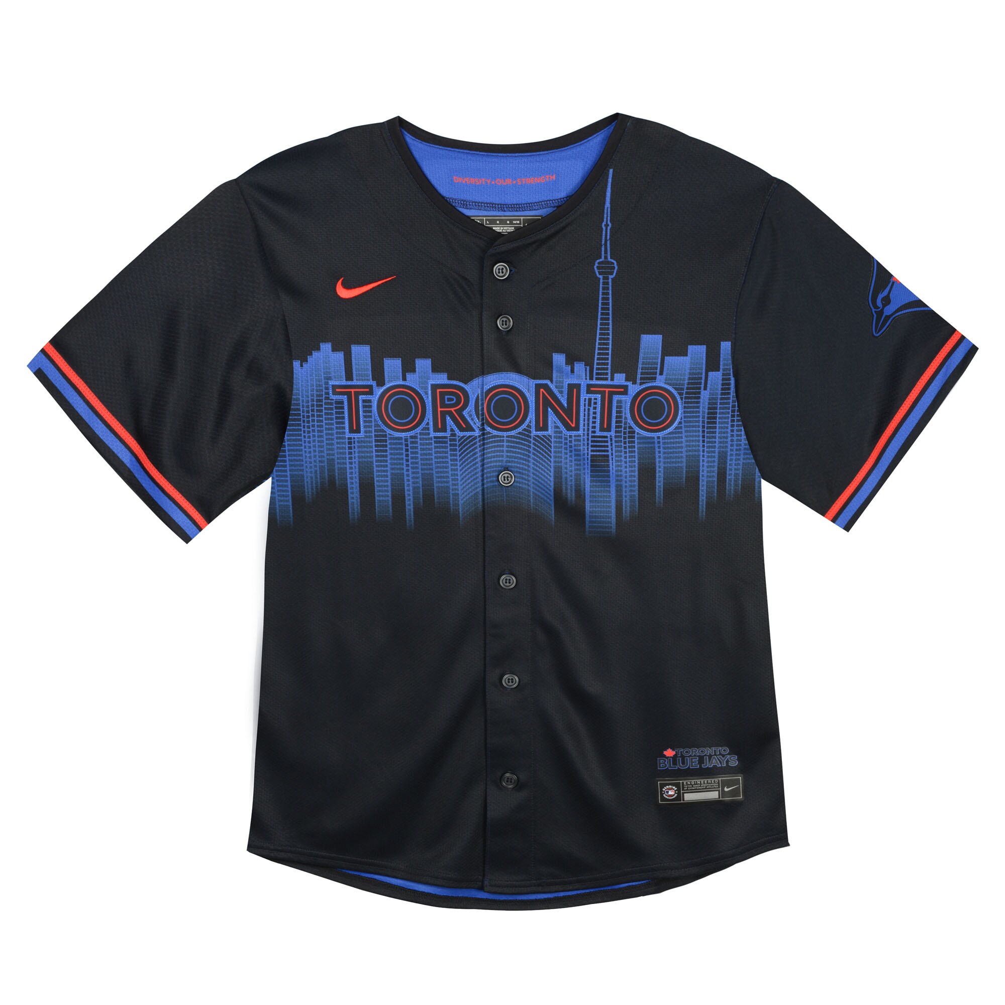 Toronto Blue Jays Nike Toddler City Connect Team Limited Jersey – Blue
