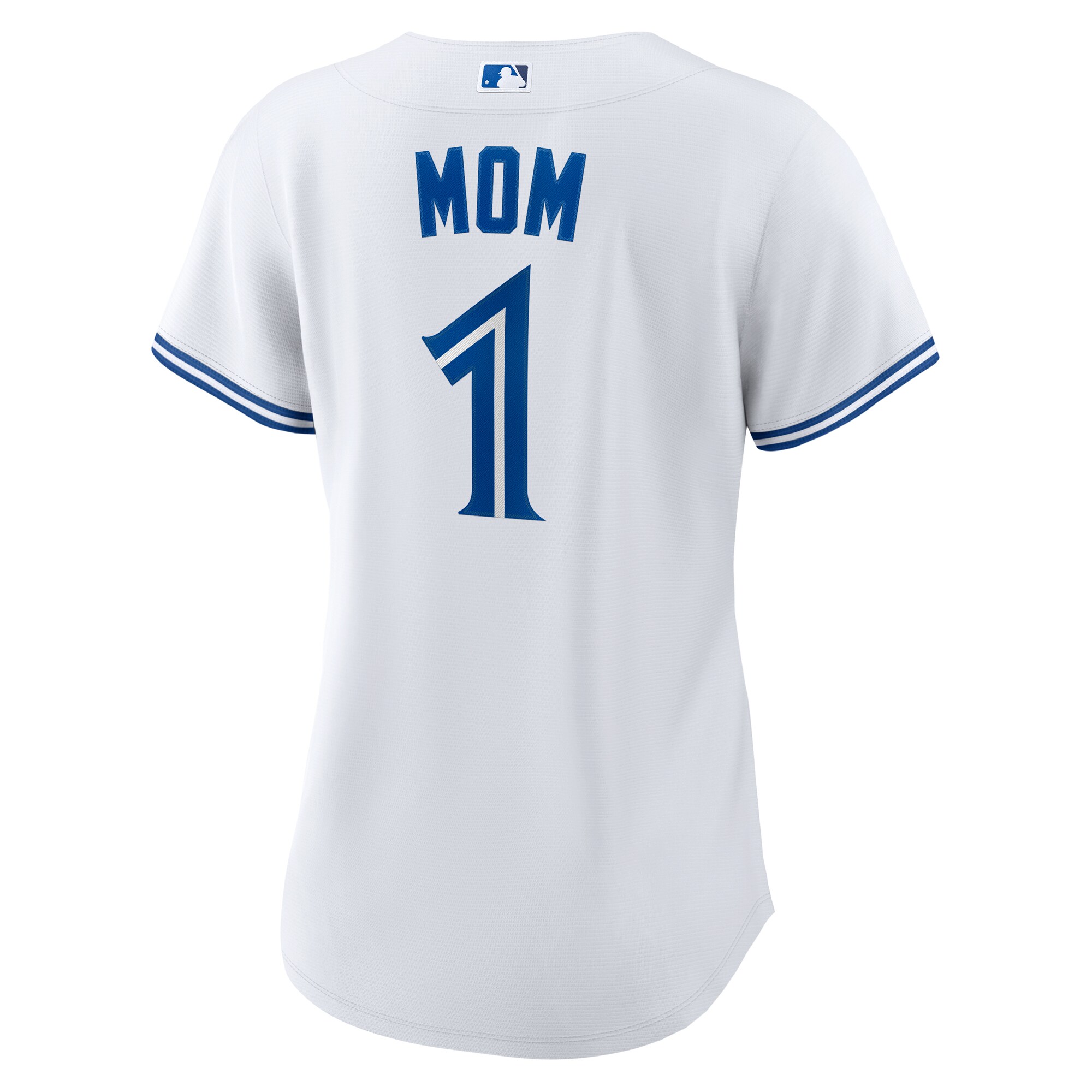 Toronto Blue Jays Nike Women’s #1 Mom Home Replica Jersey – White