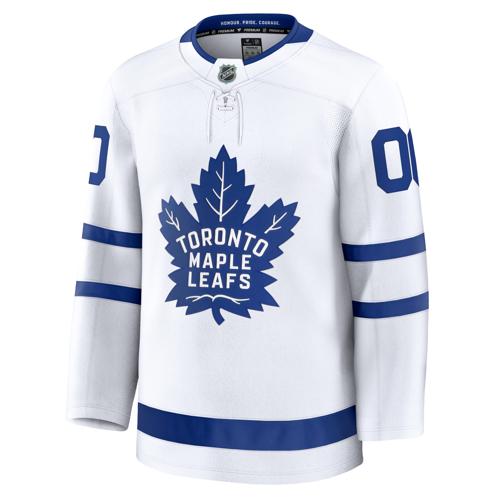 Toronto Maple Leafs Fanatics Away Premium Custom Jersey – White Clowdercats