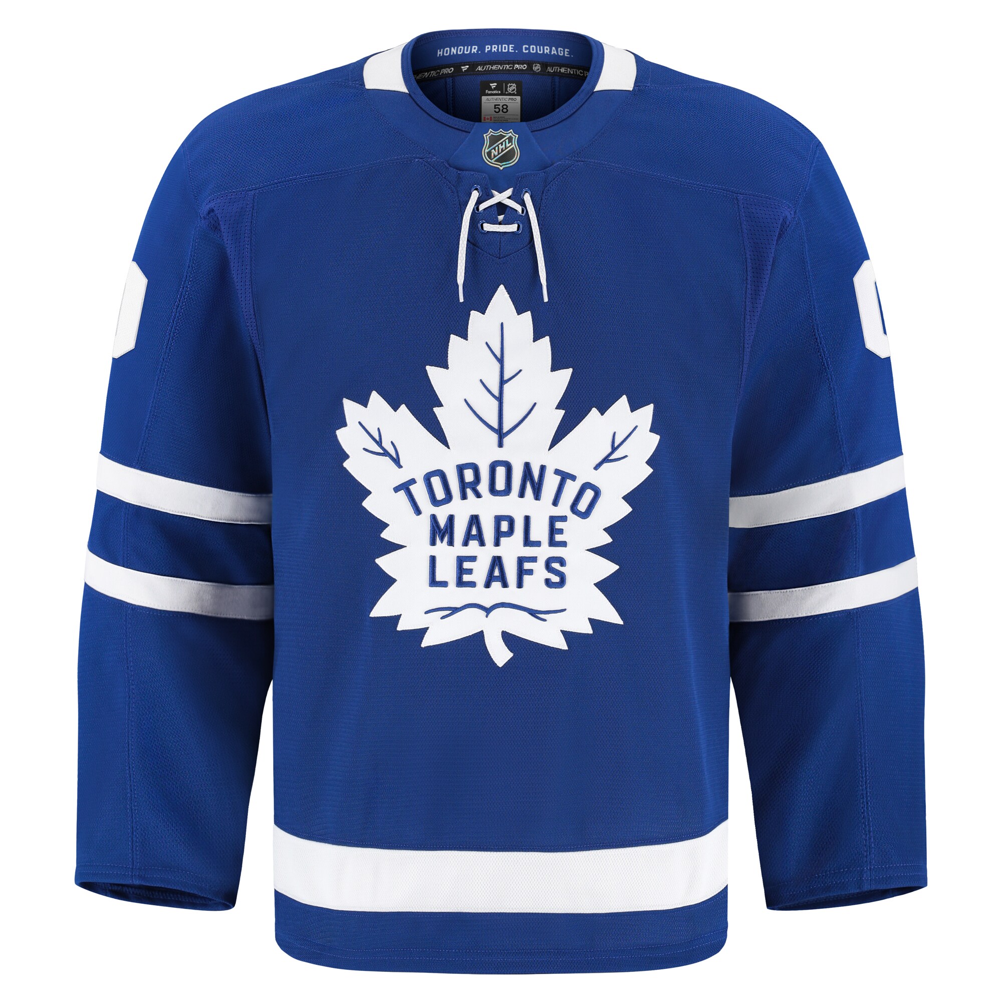 Toronto Maple Leafs Fanatics Home Authentic Pro Custom Jersey – Blue Clowdercats