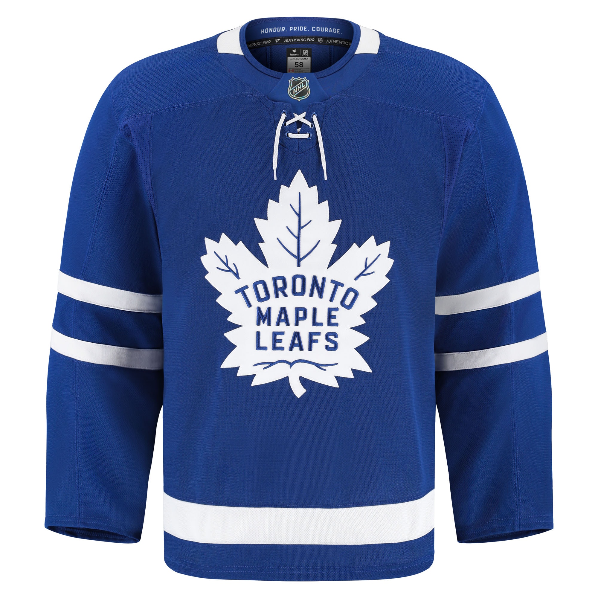 Toronto Maple Leafs Fanatics Home Authentic Pro Jersey – Blue Clowdercats