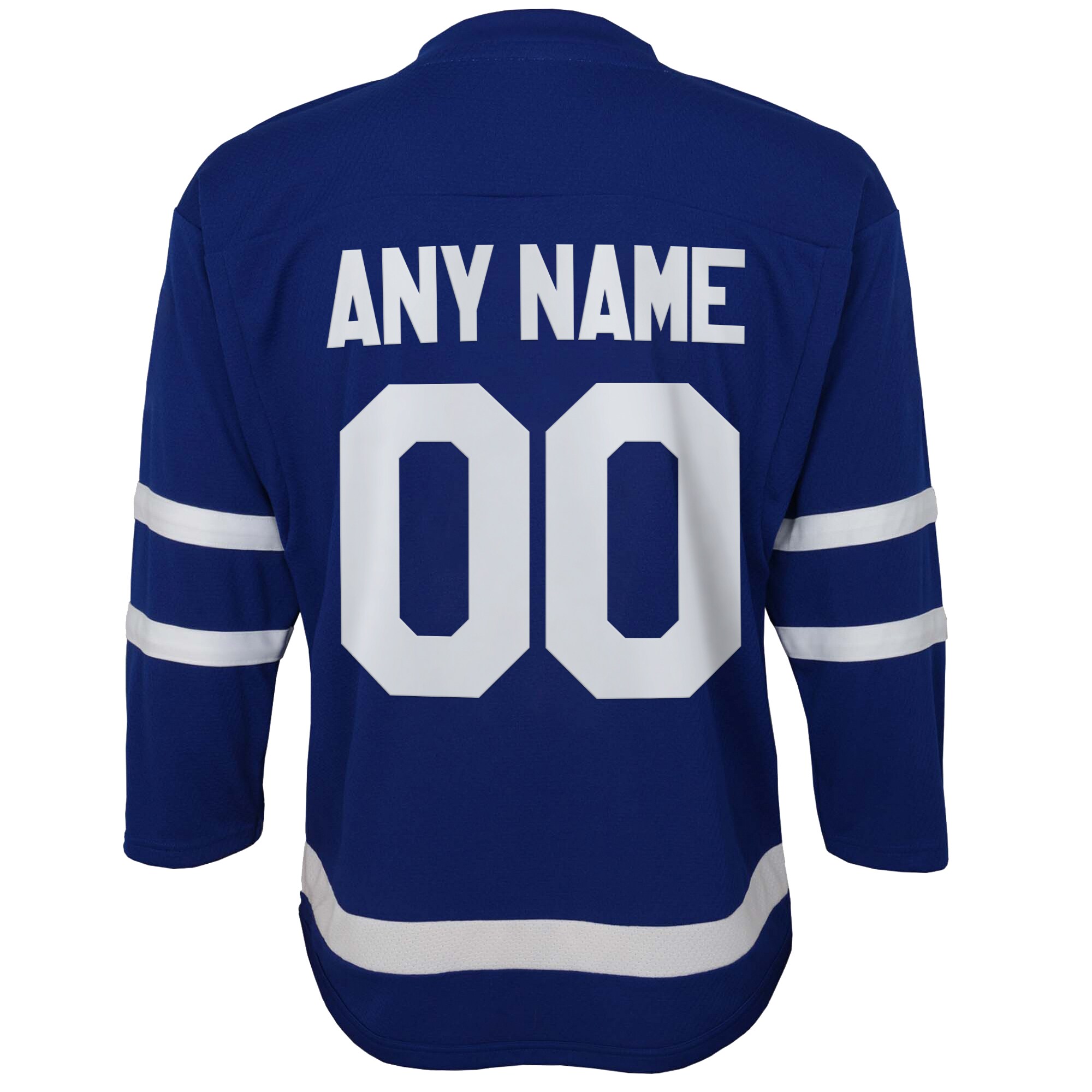 Toronto Maple Leafs Youth Home Replica Custom Jersey – Blue Clowdercats