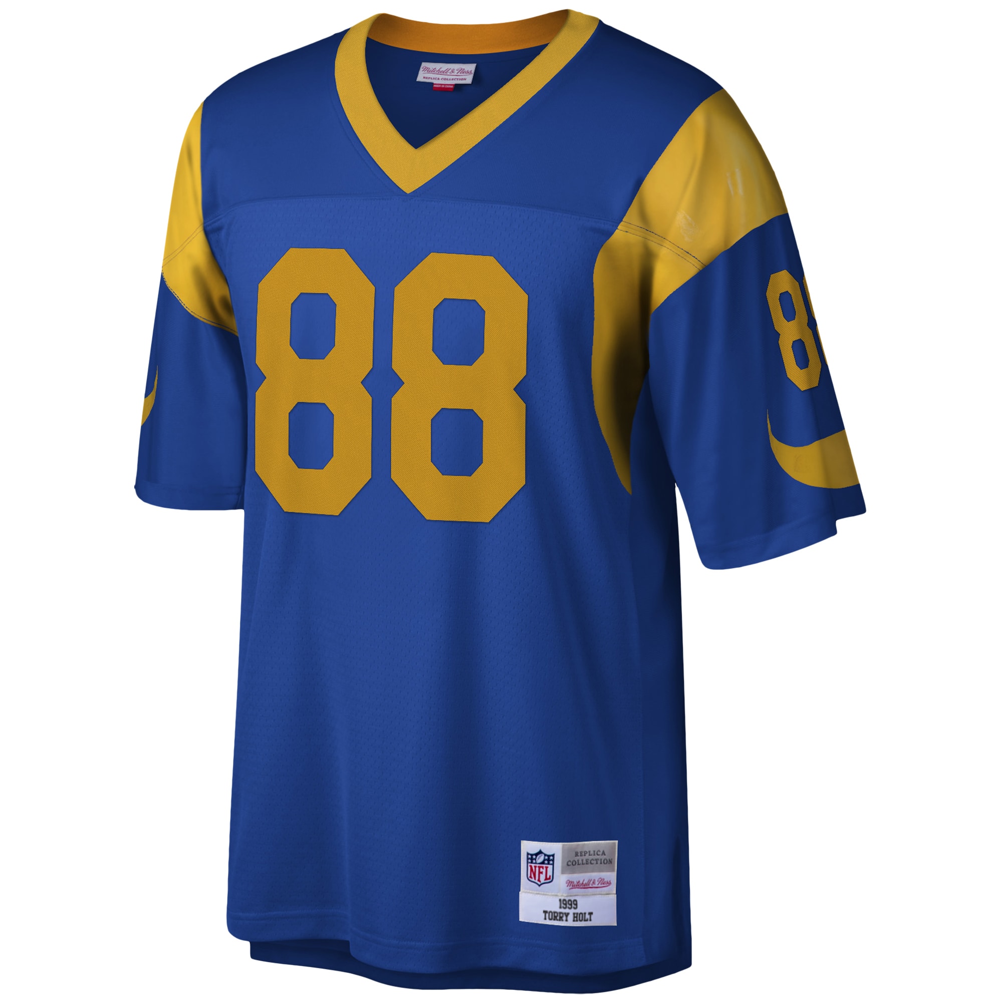 Torry Holt Los Angeles Rams Mitchell & Ness Legacy Replica Jersey – Royal Clowdercats