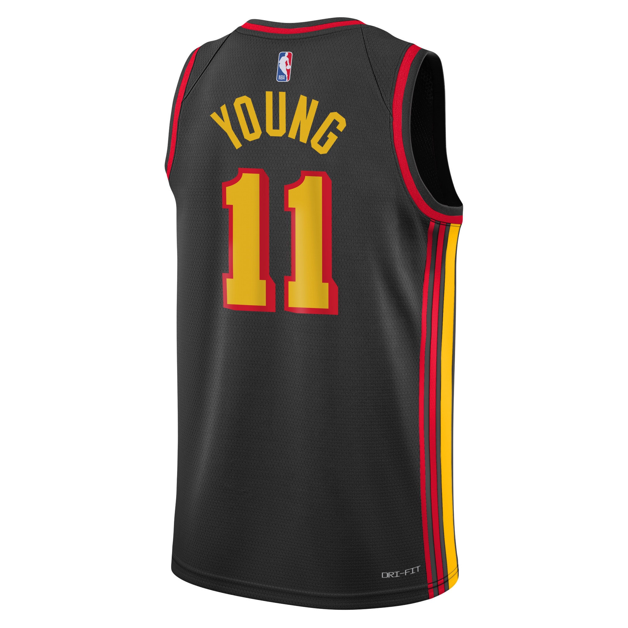 Trae Young Atlanta Hawks Jordan Brand Youth Swingman Jersey – Statement Edition – Black Clowdercats