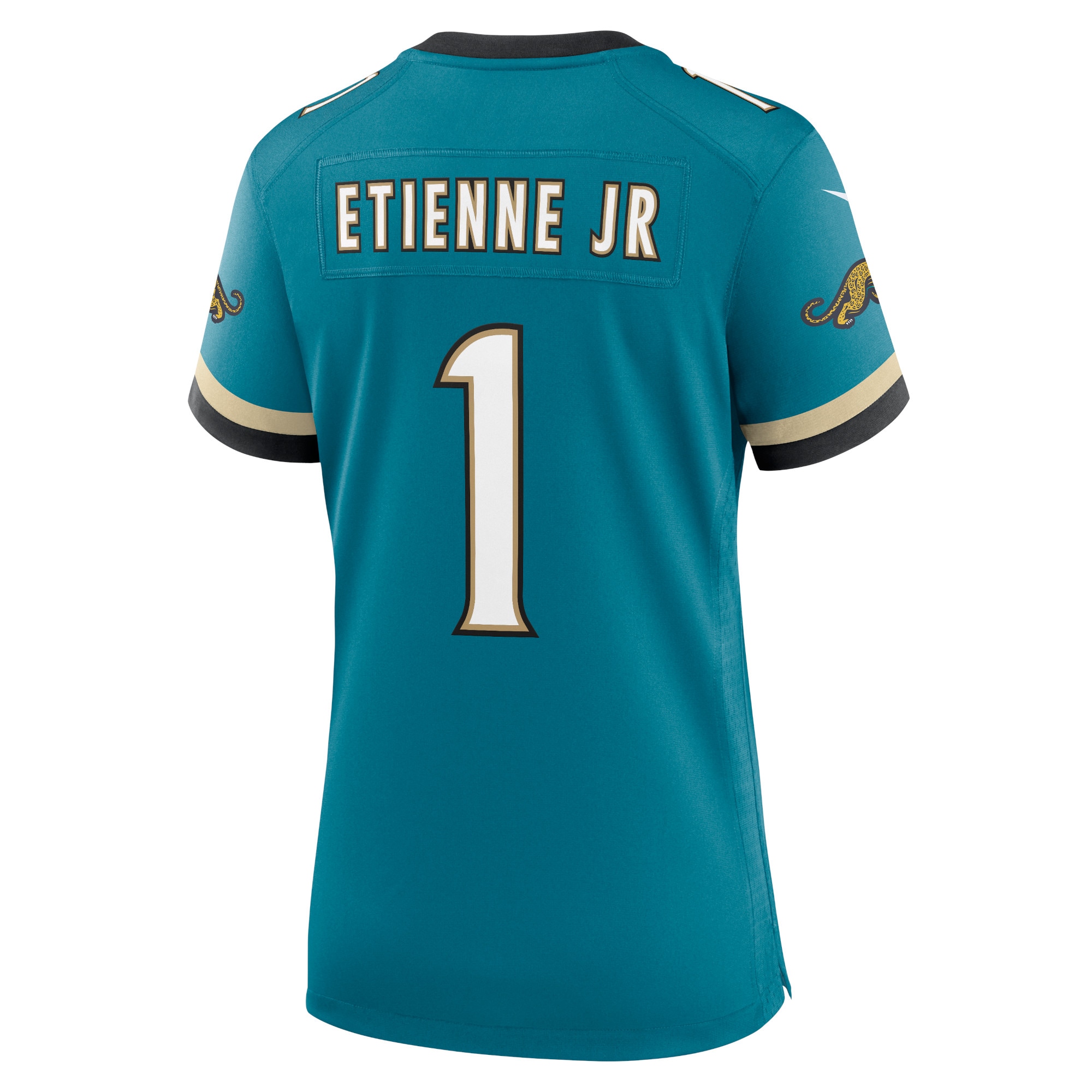 Travis Etienne Jr Jacksonville Jaguars Nike Women’s Prowler Throwback Game Jersey – Teal Clowdercats