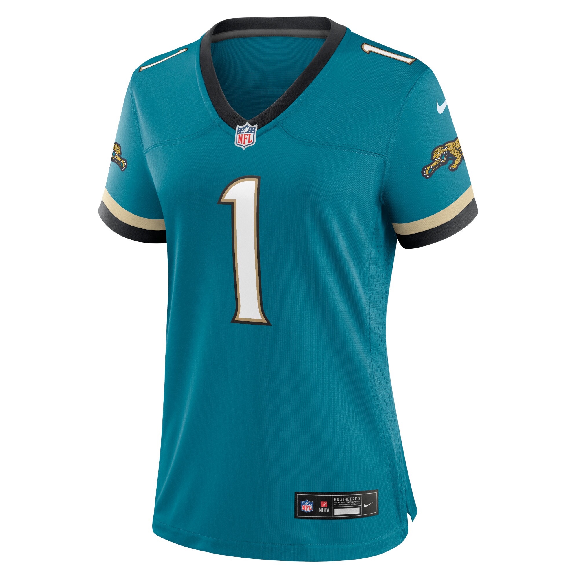 Travis Etienne Jr Jacksonville Jaguars Nike Women’s Prowler Throwback Game Jersey – Teal Clowdercats